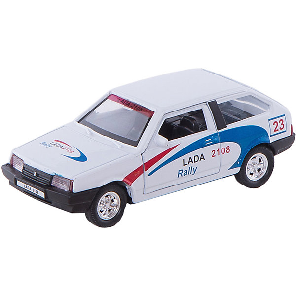 Welly Модель машины 1:34-39 LADA 2108 Rally Welly Модель машины 1:34-39 LADA 2108 RallyМашинки<br>Характеристики модели машины 1:34-39 Lada:<br><br>- бренд: Welly<br>- возраст: от 3 лет<br>- пол: для мальчиков<br>- модель: Lada 2108 Rally.<br>- цвет: белый.<br>- масштаб: 1:34-39<br>- материал: металл, пластик.<br>- размер упаковки: 15 * 12 * 6 см.<br>- размер игрушки: 12 * 5 * 3.5 см.<br>- вес: 150 г.<br>- упаковка: коробка с дисплеем.<br><br>В разработке автомобиля Lada 2108 Rally участвовали специалисты разных компаний, в том числе и Porshe. Он предназначался для участия в различных гонках. Спортивный характер машинки отображен в дизайне коллекционной модели от торговой марки Welly — его миниатюрной копии. Корпус изготовлен из металла путем литья, колеса резиновые, интерьер тщательно проработан. Машина прекрасно ездит по ровной поверхности! Потяните ее назад и отпустите — она со скоростью умчится, сверкая колесами!<br><br>Модель машины Lada торговой марки Welly можно купить в нашем интернет-магазине.<br><br>Ширина мм: 150<br>Глубина мм: 60<br>Высота мм: 120<br>Вес г: 163<br>Возраст от месяцев: 84<br>Возраст до месяцев: 1188<br>Пол: Мужской<br>Возраст: Детский<br>SKU: 2150175