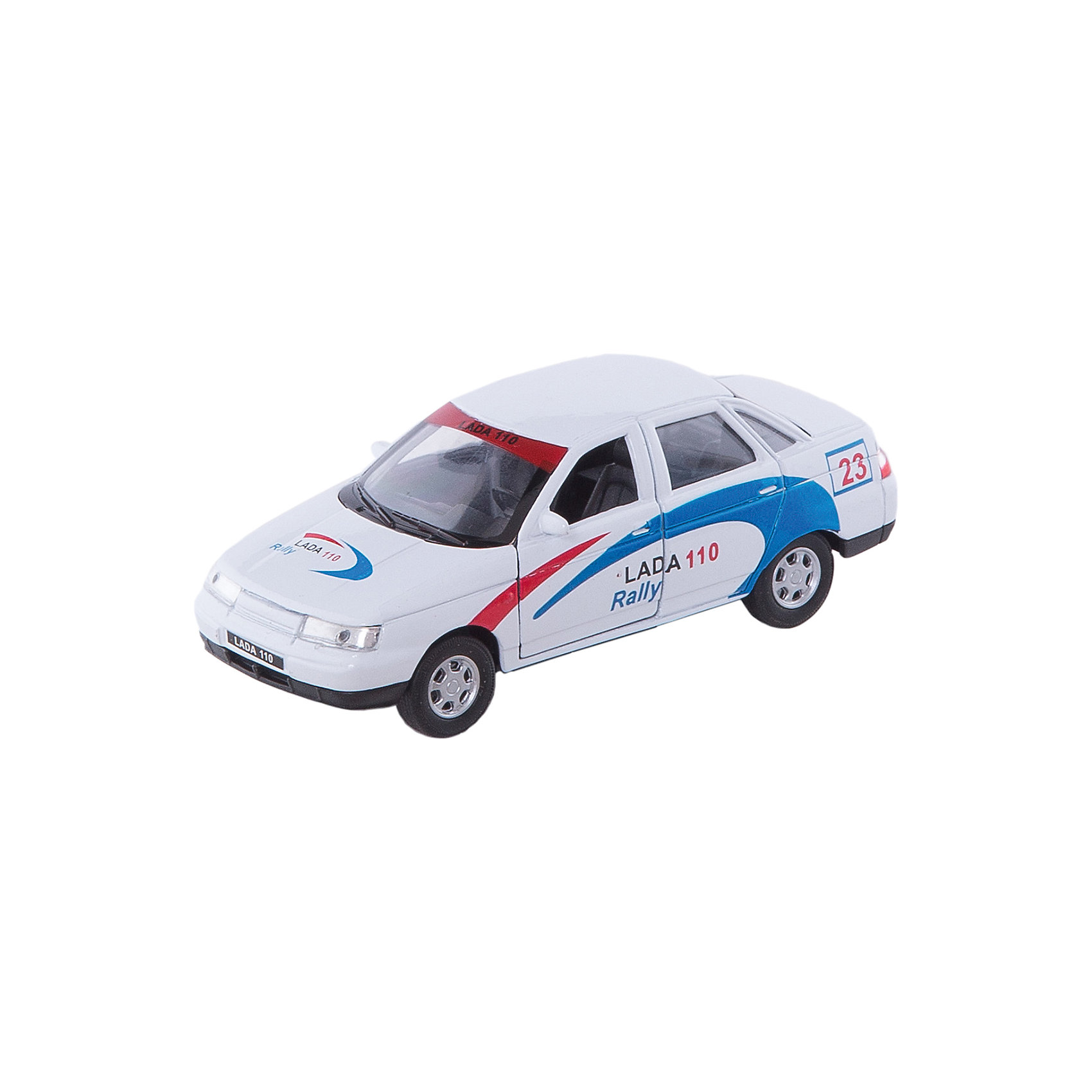 Welly Модель машины 1:34-39 LADA 110 Rally Welly Модель машины 1:34-39 LADA 110 RallyКоллекционные модели<br>Модель автомобиля масштаба 1:34-39 инерционная. У машинки открываются двери.<br><br>Ширина мм: 150<br>Глубина мм: 60<br>Высота мм: 120<br>Вес г: 166<br>Возраст от месяцев: 84<br>Возраст до месяцев: 1188<br>Пол: Мужской<br>Возраст: Детский<br>SKU: 2150209