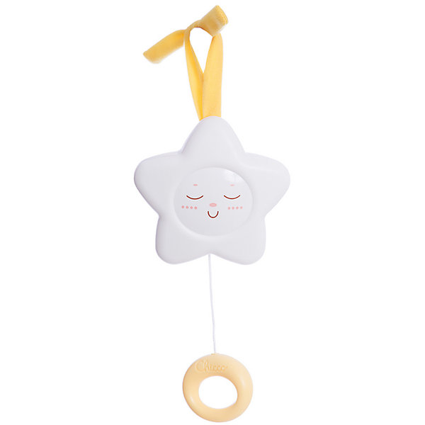 Подвеска Звезда, Chicco Подвеска Звезда, ChiccoИгрушки для новорожденных<br>Подвеска Звезда Chicco (Чико) - великолепная классическая игрушка в новом дизайне: с более мягкими и округлыми формами и новым решением!<br><br>Стоит потянуть за кольцо на подвеске, и зазвучит нежная мелодия. Приятная музыка поможет крохе заснуть и видеть сладкие сны. Такая подвеска станет палочкой-выручалочкой в тех ситуациях, когда малышу предстоит ночевать у своих бабушки и дедушки или в новом месте.<br><br>С помощью имеющихся на подвеске лент игрушку легко прикрепить к коляске, проватке или автокреслу.<br><br>Музыкальная игрушка Звезда развивает тактильные навыки малыша, мелкую моторику рук, звуковое восприятие. <br><br>Ваш малыш будет сладко спать с подвеской Звезда от Chicco!<br><br>Дополнительная информация:<br><br>- Игрушка выполнена из гипоаллергенной пластмассы<br>- Удобно крепится на кроватку или коляску с помощью веревочек<br>- Не нуждается в использовании батареек: игрушка механическая<br>- Размер в упаковке: 14 х 6 х 21 см<br><br>Подвеску Звезда Chicco можно купить в нашем интернет-магазине.<br><br>Ширина мм: 142<br>Глубина мм: 62<br>Высота мм: 211<br>Вес г: 221<br>Возраст от месяцев: 0<br>Возраст до месяцев: 12<br>Пол: Унисекс<br>Возраст: Детский<br>SKU: 2231671