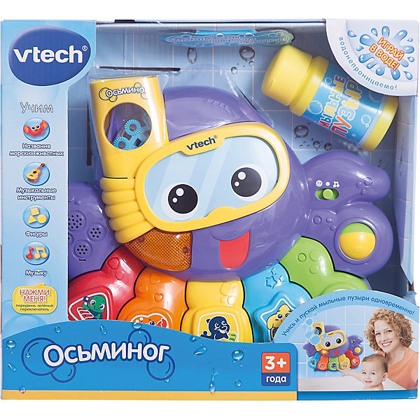 Игрушка для ванной "Осьминог ", Vtech