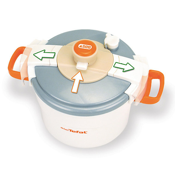 Smoby Скороварка Tefal Smoby Скороварка TefalИгрушечная бытовая техника<br>Уникальная скороварка «Smoby» - это потрясающий подарок, покоривший уже многих девчонок и мальчишек по всему миру. Функциональная кастрюля Tefal является точной копией своего прототипа, Clipso от Tefal. Она позволит разнообразить процесс приготовления пищи. В скороварку можно положить игрушечные овощи и продукты. А чтобы при варке крышка не открывалась, в скороварке имеется специальная функция: при нажатии на кнопку блокируется крышка скороварки. Восхитительный предмет кухонной бытовой техники помогает Вашему ребенку быть самостоятельным, хозяйственным, заботливым и гармонично развитым.<br><br>Дополнительная информация:<br><br>- материал: прочный и высококачественный пластик <br>- диаметр: 10 см.<br>- высота: 8 см. <br>- упаковка - 15 * 18 * 13 см.<br><br>Smoby Скороварку Tefal можно купить в нашем интернет-магазине.<br><br>Ширина мм: 189<br>Глубина мм: 156<br>Высота мм: 134<br>Вес г: 276<br>Возраст от месяцев: 36<br>Возраст до месяцев: 72<br>Пол: Женский<br>Возраст: Детский<br>SKU: 2341538