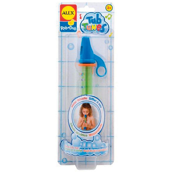 ALEX 4008 Игрушка для ванной Водяная дудочка ALEX 4008 Игрушка для ванной Водяная дудочкаИгрушки для ванной<br>Игрушка для ванной Водяная дудочка от ALEX (Алекс) превратит обыкновенное купание в зрелищное представление или чудесную игру, направленную на развитие творческих способностей ребенка. <br>Музыкальная игрушка для ванной Водяная дудочка, форма которой идеально подходит для хватания маленькими ручками, проста в применении. Наливая внутрь пластмассового инструмента воду, ребенок услышит звуки различные по тональности. Эти звуки можно будет сложить в чудные мелодии. В зависимости от количества воды, налитой внутрь инструмента, меняется тон звучания.<br>При игре на дудочке происходит развитие музыкального слуха карапуза, логического мышления, памяти.<br><br>Дополнительная информация:<br>- Материал: пластик<br>- Размеры упаковки: 0.12х4.5х31.0 см<br>- Вес: 91 г.<br><br>Игрушка для ванной Водяная дудочка станет отличным подарком для Вашего ребенка.<br><br>ALEX 4008 Игрушку для ванной Водяная дудочка можно купить в нашем интернет-магазине.<br><br>Ширина мм: 310<br>Глубина мм: 107<br>Высота мм: 52<br>Вес г: 121<br>Возраст от месяцев: 36<br>Возраст до месяцев: 72<br>Пол: Унисекс<br>Возраст: Детский<br>SKU: 2353450