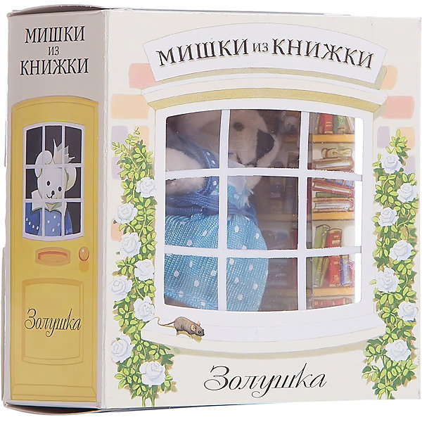Мишки из книжки Золушка Мишки из книжки ЗолушкаШарль Перро<br>Мишки из книжки Золушка Войди в чудесный мир сказок и маленьких милых мишек! Открой дверку книжной лавки, и сказочный медведь подарит тебе книгу. А в этой книге волшебная сказка - «Золушка».<br>Дополнительная информация:<br><br>Состав набора:<br>• Книга со сказкой 48 стр., суперобложка, цветные иллюстрации <br>• Игрушечный мишка Золушка <br>• Картонная комнатка для мишки <br>Размер упаковки (д/ш/в): 80 х 50 х 95 мм<br><br>Ширина мм: 80<br>Глубина мм: 50<br>Высота мм: 95<br>Вес г: 170<br>Возраст от месяцев: 36<br>Возраст до месяцев: 72<br>Пол: Женский<br>Возраст: Детский<br>SKU: 2358230