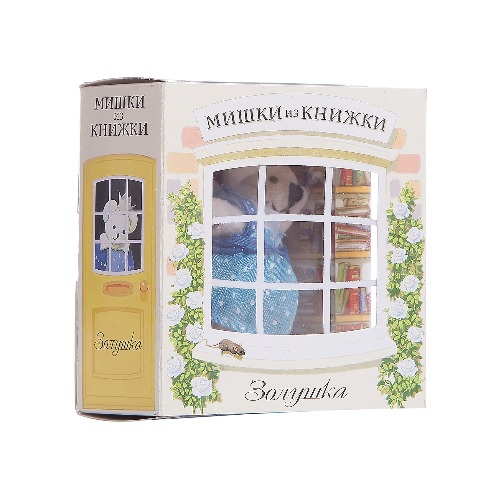 Мишки из книжки Золушка Мишки из книжки ЗолушкаЗарубежные сказки<br>Мишки из книжки Золушка Войди в чудесный мир сказок и маленьких милых мишек! Открой дверку книжной лавки, и сказочный медведь подарит тебе книгу. А в этой книге волшебная сказка - «Золушка».<br>Дополнительная информация:<br><br>Состав набора:<br>• Книга со сказкой 48 стр., суперобложка, цветные иллюстрации <br>• Игрушечный мишка Золушка <br>• Картонная комнатка для мишки <br>Размер упаковки (д/ш/в): 80 х 50 х 95 мм<br><br>Ширина мм: 80<br>Глубина мм: 50<br>Высота мм: 95<br>Вес г: 170<br>Возраст от месяцев: 36<br>Возраст до месяцев: 72<br>Пол: Женский<br>Возраст: Детский<br>SKU: 2358230