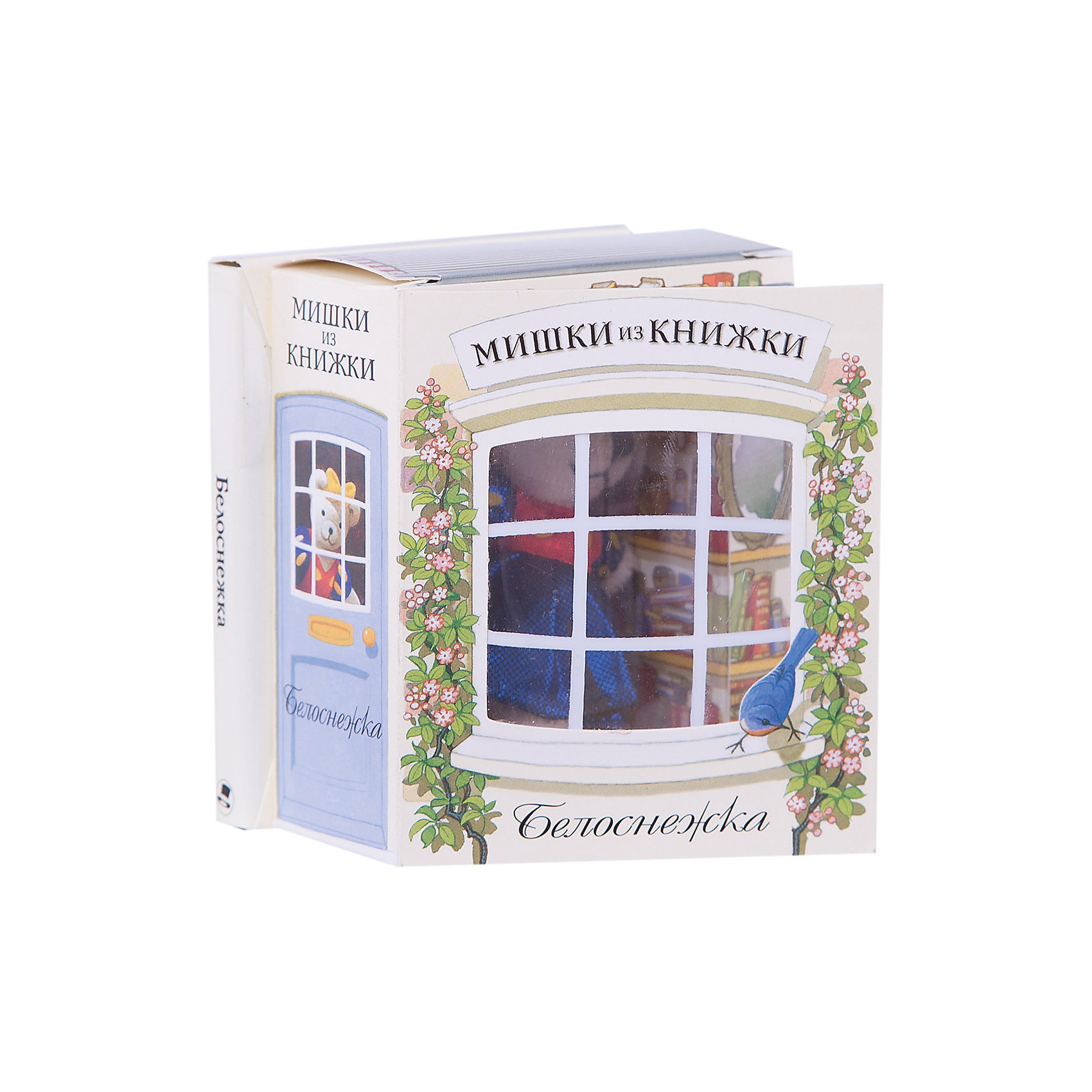 Мишки из книжки Белоснежка Мишки из книжки БелоснежкаЗарубежные сказки<br>Мишки из книжки Белоснежка В этой коробочке трогательная сказка о Белоснежке и гномах. Вместе с мишкой Белоснежкой эту сказку слушать вдвойне интересней!<br>Дополнительная информация:<br>Состав набора:<br>• Книга со сказкой 48 стр., суперобложка, цветные иллюстрации <br>• Игрушечный мишка Белоснежка <br>• Картонная комнатка для мишки <br>Размер упаковки (д/ш/в): 80 х 50 х 95 мм<br><br>Ширина мм: 80<br>Глубина мм: 50<br>Высота мм: 95<br>Вес г: 170<br>Возраст от месяцев: 36<br>Возраст до месяцев: 72<br>Пол: Женский<br>Возраст: Детский<br>SKU: 2358231