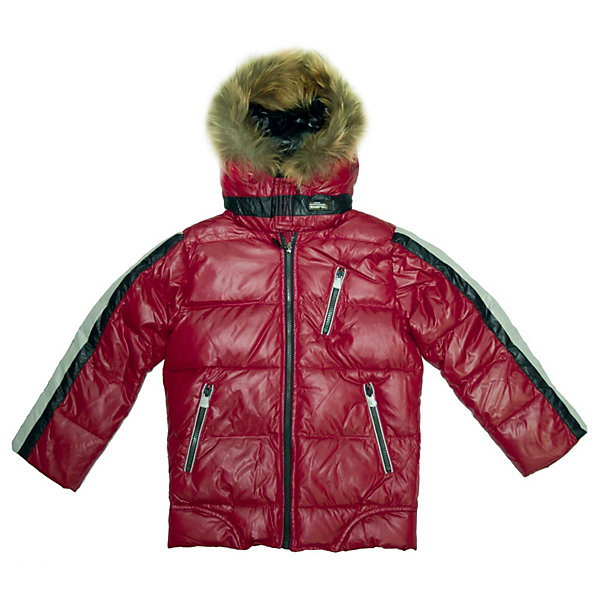 SNOWIMAGE Куртка для мальчика SNOWIMAGE Куртка для мальчикаВерхняя одежда<br>Потрясающая куртка для мальчика. Предназначена для использования в холодное время года при температуре воздуха от 0 до -35 градусов. Обладает следующими особенностями:<br>- комбинированный цвет: красный, черный, светло-серый;<br>- гладкий, шелковистый, очень приятный на ощупь полиэстер;<br>- утеплитель: 70% пух белой утки, 30% перо – естественный теплоизолятор в любых погодных условиях, легкий, свободно дышащий, долговечный;<br>- аппликация с лого на вороте слева;<br>- застежка-молния с внутренней ветрозащитной планкой;<br>- рукава с внутренними теплыми трикотажными манжетами красного цвета, препятствующими попаданию внутрь снега и воды;<br>- теплый капюшон с отстегиваемым мехом, впереди застегивается на велкро;<br>- 2 боковых и 1 нагрудный карман на молнии, 1 внутренний карман на велкро;<br>- подкладка выполнена из мягкого и теплого флиса серого цвета, предусмотрено место для подписи вещи на случай утери;<br>- низ регулируется кулиской;<br>- петля для вешалки.<br><br>Ширина мм: 356<br>Глубина мм: 10<br>Высота мм: 245<br>Вес г: 519<br>Цвет: красный<br>Возраст от месяцев: 60<br>Возраст до месяцев: 108<br>Пол: Мужской<br>Возраст: Детский<br>Размер: 110,116,128,134,122<br>SKU: 2390738