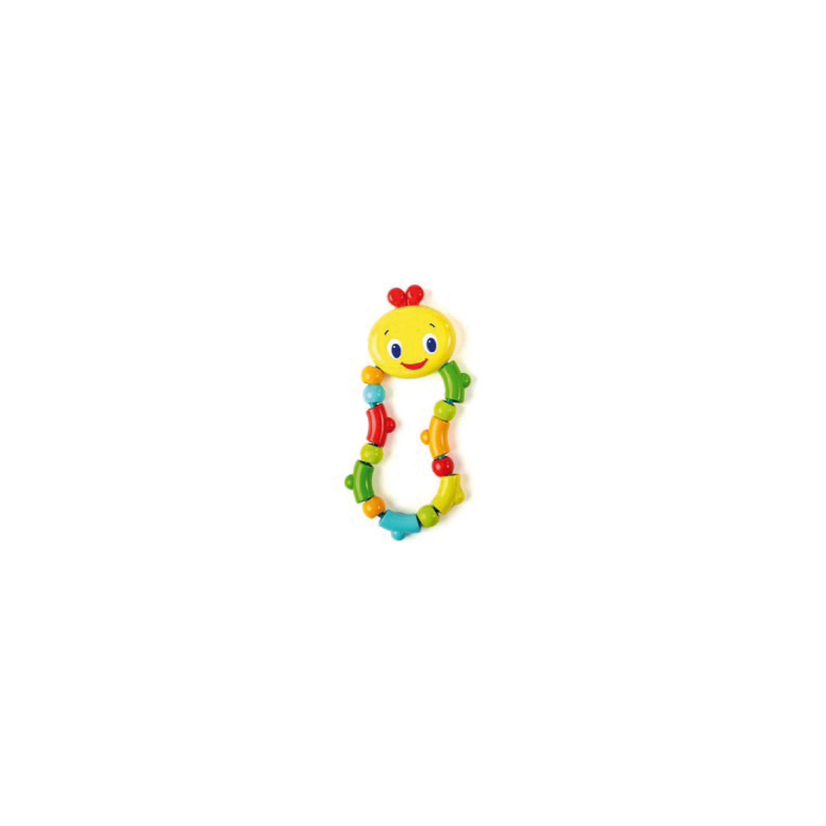 Bright Starts Развивающая игрушка-прорезыватель Гусеничка Bright Starts прорезыватель bright starts гусеничка с 3 мес