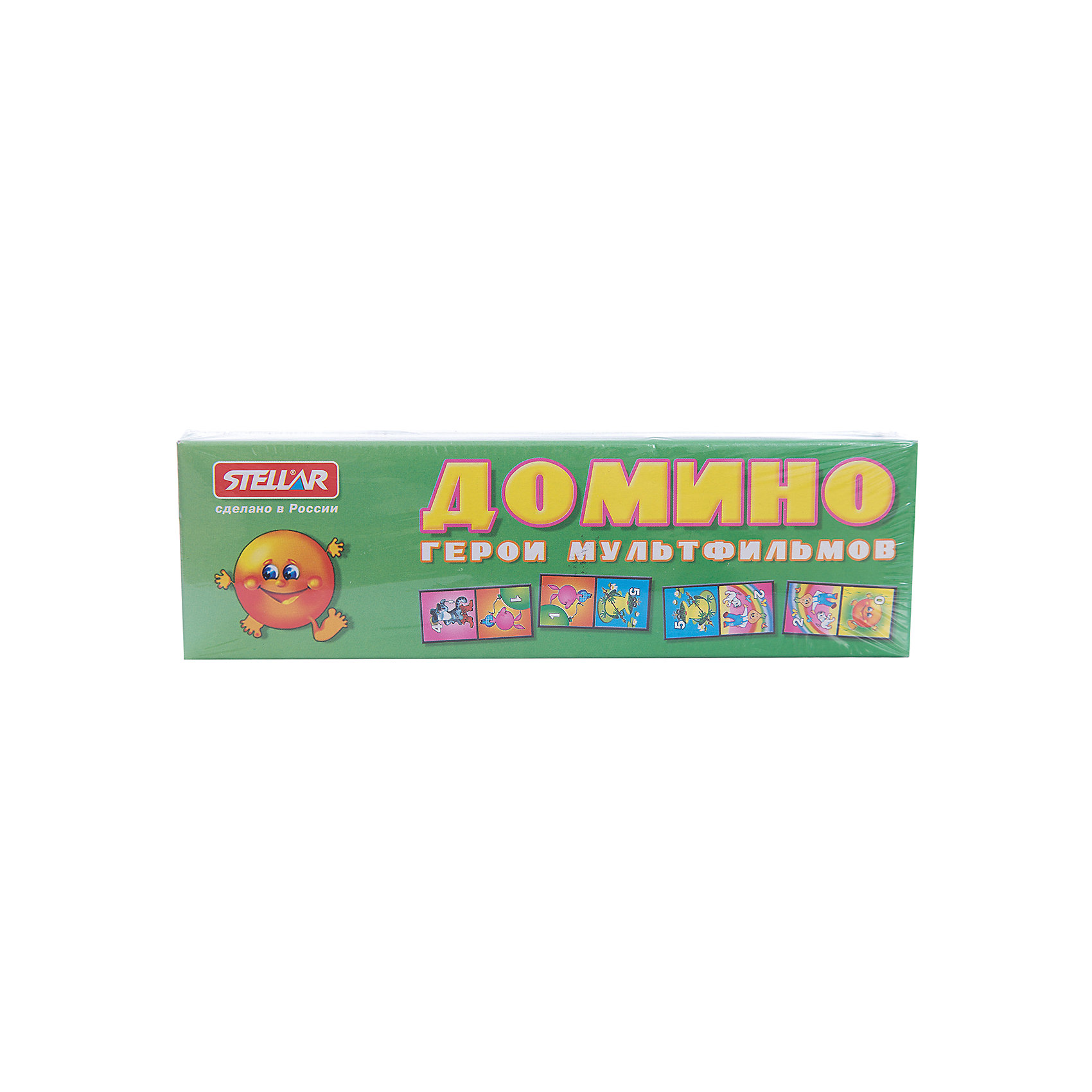 Домино 3 Герои мультфильмов, Стеллар Домино 3 Герои мультфильмов, СтелларДомино<br>Домино 3 Герои мультфильмов от Стеллар (Stellar) — детский аналог традиционной игры Домино. Игра включает комплект пластиковых костяшек домино с изображением героев любимых детских мультфильмов (Колобка, Винни-Пуха, Пятачка, Царевны-лягушки, Буратино и других) и цифр от 0 до 6.<br><br>Игра в Домино способствует развитию логики, ассоциативной памяти, тренирует внимание и сосредоточенность, совершенствует умение оценивать ситуацию, умение классифицировать предметы, сравнивать и находить соответствия.<br><br>Домино «Герои мультфильмов» станет прекрасным вариантом для проведения семейного досуга!<br><br>Дополнительная информация:<br><br>- В комплекте: 28 фишек<br>- Материал: полистирол<br>- Размер упаковки: 180 х 20 х 55 мм<br>- Вес: 80 г.<br><br>Домино 3 Герои мультфильмов от Стеллар (Stellar) можно купить в нашем интернет-магазине.<br><br>Ширина мм: 180<br>Глубина мм: 20<br>Высота мм: 55<br>Вес г: 77<br>Возраст от месяцев: 36<br>Возраст до месяцев: 1188<br>Пол: Унисекс<br>Возраст: Детский<br>SKU: 2407031
