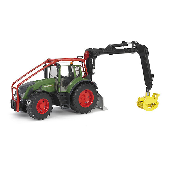 Трактор Fendt Vario лесной с манипулятором, Bruder Трактор Fendt Vario лесной с манипулятором, BruderМашинки<br>Трактор Fendt Vario лесной с манипулятором, Bruder (Брудер) - это качественная детализированная игрушка с подвижными элементами.<br>Невероятно мощный, стильный, прочный, функциональный Трактор Fendt Vario лесной с манипулятором от немецкого производителя игрушек Bruder (Брудер) - это уменьшенная полноценная копия настоящей машины! Модель отличается высокой степенью детализации. Кабина трактора с открывающимися дверьми, прозрачным пластиком на окнах, водительским сидением, рулем и декоративными рычагами тщательно проработана. Машина имеет массу преимуществ и функций, она заинтересует или разовьет интерес ребенка к миру автомеханики. Манипулятор надежно захватывает поднимаемый груз, и может с легкостью менять угол наклона и фиксироваться в одном из положений. Капот трактора поднимается, открывая доступ к двигателю. Передняя ось трактора оснащена амортизатором, что позволит трактору сохранять устойчивость на любых труднопроходимых участках дороги, легко преодолевая препятствия на своём пути. Широкие большие колёса трактора с крупным протектором обеспечивают хорошую проходимость. Колеса прорезиненные. Они не гремят при езде и не царапают пол. Управление передними колесами осуществляется с помощью руля в кабине или дополнительного руля, который вставляется через отодвигающее отверстие на крыше трактора. Также имеется отдельный руль с приводом на колеса. Трактор оснащен фаркопом для прицепных устройств и отвалом с крюком на шнурке. Игрушка изготовлена из высококачественного пластика, устойчивого к износу и ударам. Продукция сертифицирована, экологически безопасна для ребенка, использованные красители не токсичны и гипоаллергенны.<br><br>Дополнительная информация:<br><br>- Масштаб 1:16<br>- Размер: 41,5 х 17,5 х 28,5 см.<br>- Материал: высококачественный ударопрочный пластик<br>- Цвет: зеленый, черный, красный<br><br>Трактор Fendt Vario лесной с манипулятором, Bruder (Брудер) можно купить в нашем интернет-магазине.<br><br>Ширина мм: 521<br>Глубина мм: 269<br>Высота мм: 195<br>Вес г: 1615<br>Возраст от месяцев: 48<br>Возраст до месяцев: 96<br>Пол: Мужской<br>Возраст: Детский<br>SKU: 2514133