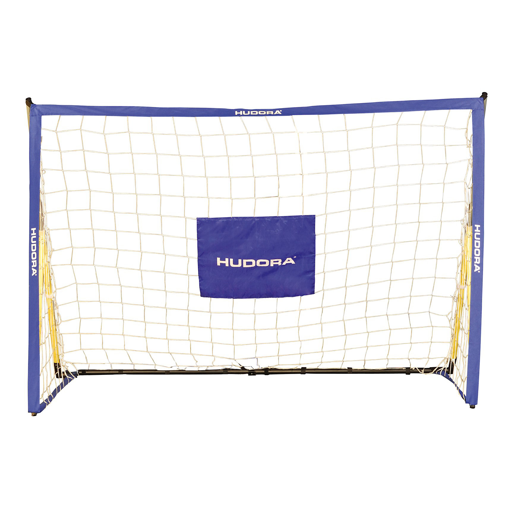 Футбольные ворота Foldable soccergoal, HUDORA Футбольные ворота Foldable soccergoal, HUDORAИгровые наборы<br>Футбольные ворота для игры в футбол от 3 лет.<br>Складные ворота! Где бы вы ни находились - на даче, на пикнике, во дворе, на пляже - нет проблемы - моментально ставятся ворота и для футбола готово всё! <br>Сетка из 3 х волокнистого полиэстера, всепогодная.<br>Простые в использовании.<br>Крепления - стальные колышки.<br>Одно большое отверстие для попадания мяча.<br>Максимальный количество игроков не ограничено.<br>Круглогодичное использование!<br>Сумка для переноски.<br><br>Ширина мм: 955<br>Глубина мм: 230<br>Высота мм: 80<br>Вес г: 4279<br>Цвет: синий<br>Возраст от месяцев: 36<br>Возраст до месяцев: 1200<br>Пол: Унисекс<br>Возраст: Детский<br>SKU: 2515877