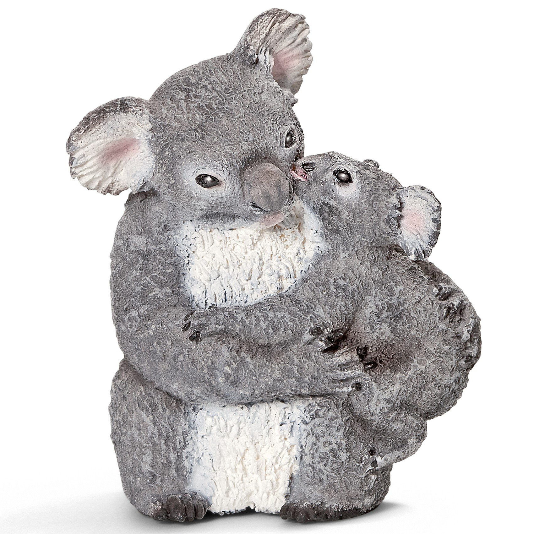 Schleich Коала с детенышем. Серия Дикие животные Schleich Коала с детенышем. Серия Дикие животныеМир животных<br>Schleich (Шляйх) Коала с детенышем. Серия Дикие животные. Это очень милое травоядное сумчатое животное, обитающее исключительно в Австралии и являющееся символом страны. Тело покрыто густым серым мехом. Коала проводит всю свою жизнь на кронах эвкалиптовых деревьев. Коала ночное животное, днем оно спит, а ночью ищет себе пропитание.<br><br>Дополнительная информация:<br><br>-материал: высококачественный пластик<br>-фигурка раскрашена вручную<br>-размеры (ДхШхВ): 3х4,5х4 см<br><br>Игрушку Schleich (Шляйх) Коала с детенышем. Серия Дикие животные можно купить в нашем магазине<br><br>Ширина мм: 55<br>Глубина мм: 40<br>Высота мм: 32<br>Вес г: 21<br>Возраст от месяцев: 36<br>Возраст до месяцев: 96<br>Пол: Унисекс<br>Возраст: Детский<br>SKU: 2609253