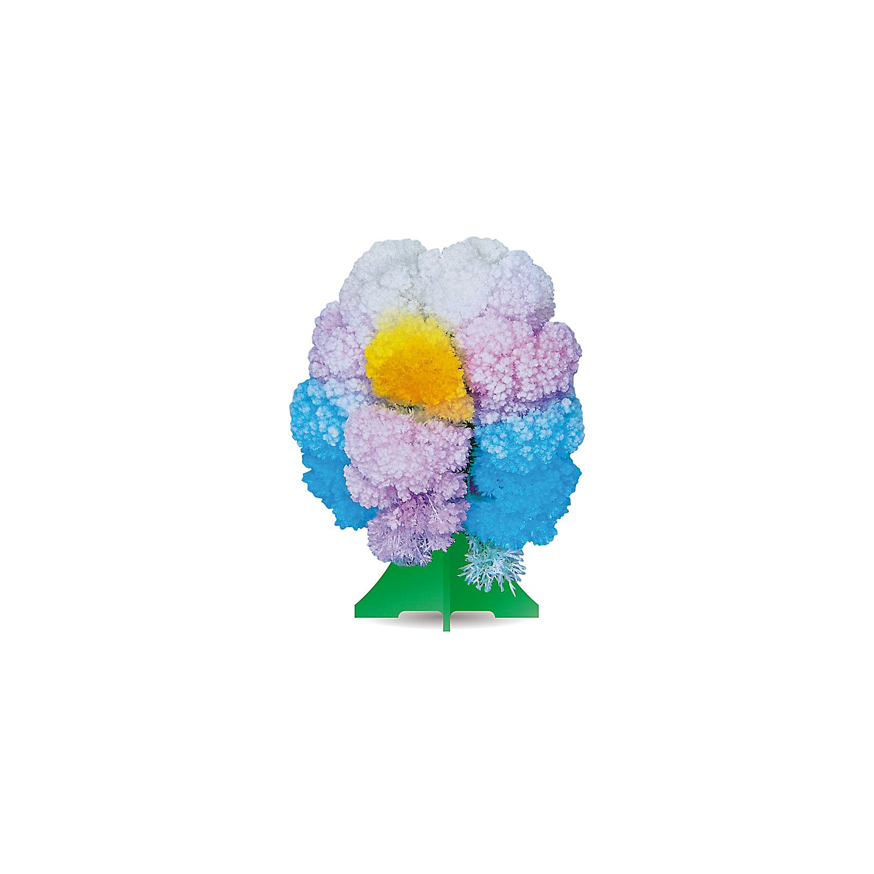 GOOD HAND CD-011 Волшебное дерево GOOD HAND CD-011 Волшебное деревоКристаллы<br>Данный набор позволит ребенку почувствовать себя настоящим ученым – и получить в результате несложных экспериментов не россыпь невзрачных хрусталиков, а волшебные, притягивающие восхищенные взгляды произведения искусства. В состав набора входят реактивы для выращивания кристаллов и бумажный каркас, который послужит основой будущей драгоценной конструкции. При смачивании раствором бумажной основы на ней буквально на глазах восхищенных детей вырастают пышные друзы ярких кристаллов, которые образуют форму ветвистого дерева. С помощью набора дети смогут прикоснуться к тайнам земных недр и собственными руками создать волшебную кристаллическую структуру, которая поразит друзей, станет истинным украшением интерьера или восхитительным подарком на праздник. Стоит лишь попробовать – и магия выращивания кристаллов увлечет не только детей, но и взрослых!<br><br>Основные особенности:<br>- Набор для выращивания на бумажной основе друзы кристаллов в форме разноцветного дерева.<br>- Набор пробуждает у ребенка интерес к естественным наукам, учит терпению, вниманию и аккуратности, закладывает базу для занятий прикладными ремеслами, развивает творческое мышление и художественный вкус.<br>- Выращивание кристаллов позволяет получить первые представления о большинстве естественных наук – физике, химии, геологии, минералогии.<br>- Набор включает иллюстрированную пошаговую инструкцию.<br>- Компоненты набора полностью безопасны для занятий под присмотром взрослых или самостоятельных занятий детей старше 12 лет.<br>- Законченную работу для предохранения от выцветания и предотвращения нежелательных последствий при контакте с кожей рекомендуется покрыть лаком.<br><br>Ширина мм: 212<br>Глубина мм: 100<br>Высота мм: 10<br>Вес г: 45<br>Возраст от месяцев: 96<br>Возраст до месяцев: 168<br>Пол: Унисекс<br>Возраст: Детский<br>SKU: 2609887
