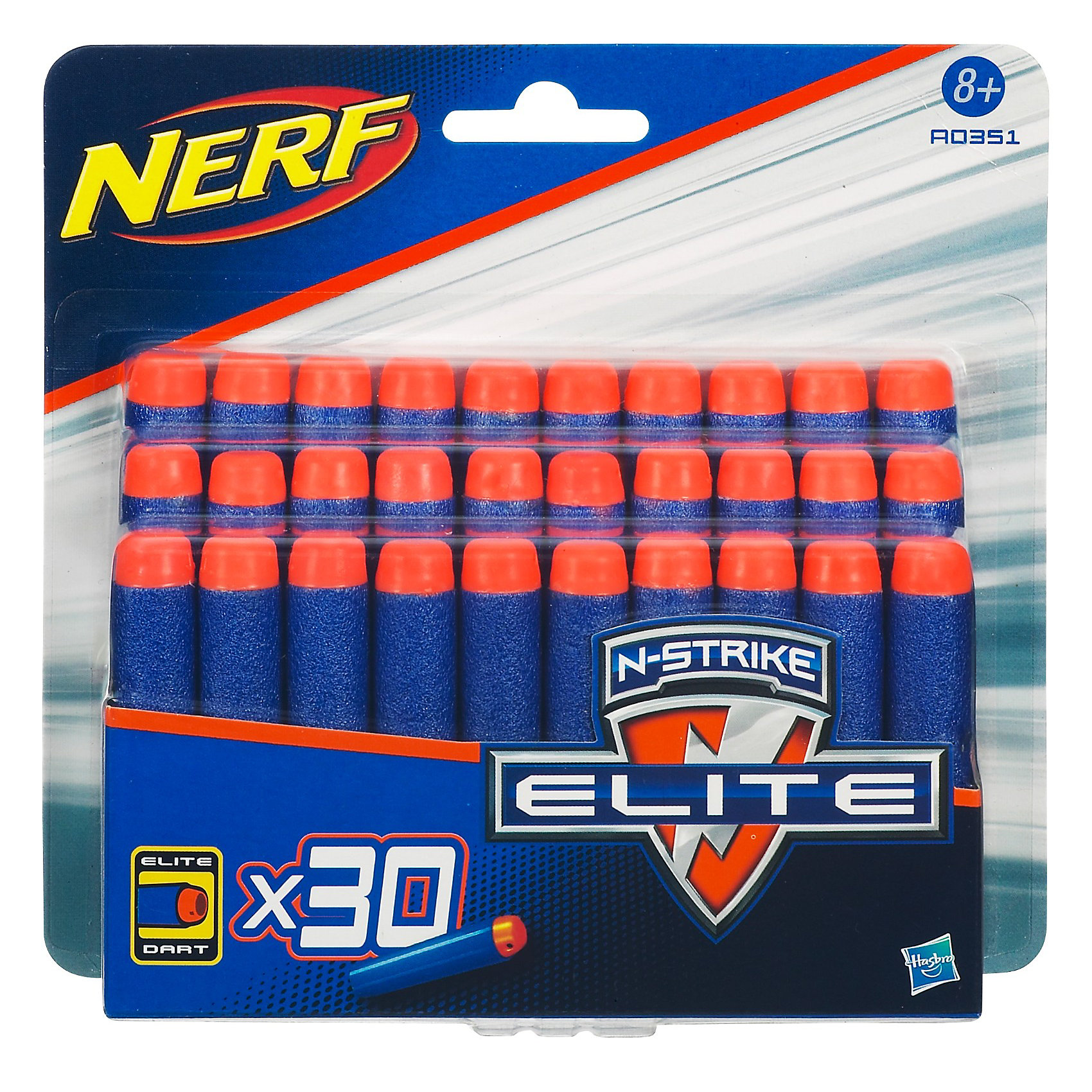 Комплект 30 стрел для бластеров, NERF Комплект 30 стрел для бластеров, NERFБластеры, пистолеты и прочее<br>Комплект мягких и безопасных стрел, которые подходят к любому бластеру Nerf Элит.<br><br>Дополнительная информация:<br>- Материал: резина.<br>- В комплекте: 30 шт.<br><br>Комплект из 30 стрел для бластеров, Nerf можно купить в нашем интернет - магазине.<br><br>Ширина мм: 161<br>Глубина мм: 152<br>Высота мм: 40<br>Вес г: 66<br>Возраст от месяцев: 96<br>Возраст до месяцев: 144<br>Пол: Мужской<br>Возраст: Детский<br>SKU: 2624492