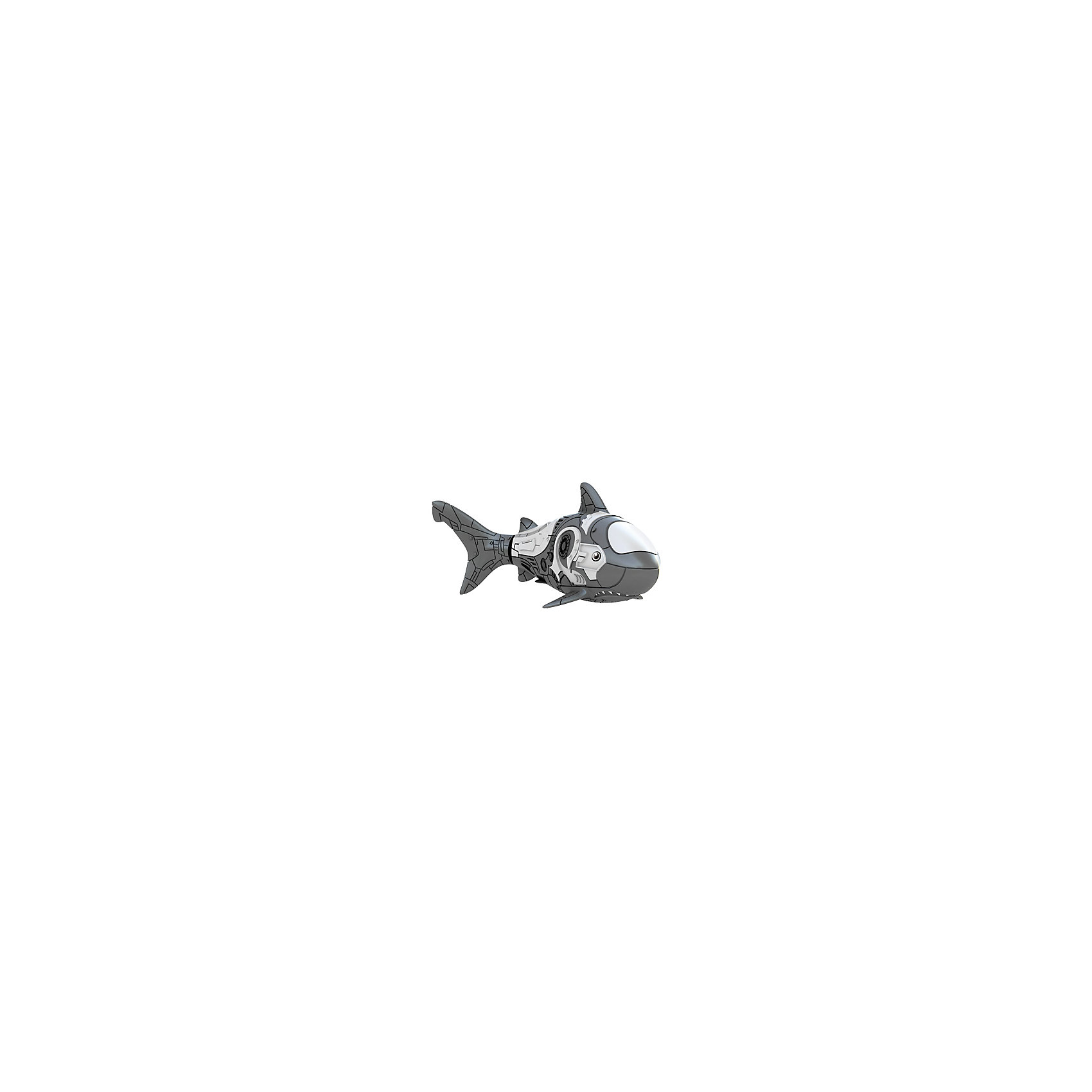 РобоРыбка Акула серая, RoboFish РобоРыбка Акула серая, RoboFishРоборыбки<br>РобоРыбка серая акула при погружении в аквариум или другою емкостью с водой РобоРыбка начинает плавать – опускаясь ко дну и поднимаясь к поверхности воды.<br><br>Дополнительная информация:<br><br>- Игрушка работает от двух батареек А76 или RL44, которые входят в комплект<br>- Длина рыбки 8,4 см. Изготовлено из пластмассы, с элементами из резины и металла. <br><br>Робо-рыбку Серая Акула можно купить в нашем магазине.<br><br>Ширина мм: 435<br>Глубина мм: 405<br>Высота мм: 240<br>Вес г: 216<br>Возраст от месяцев: 60<br>Возраст до месяцев: 144<br>Пол: Унисекс<br>Возраст: Детский<br>SKU: 2999507
