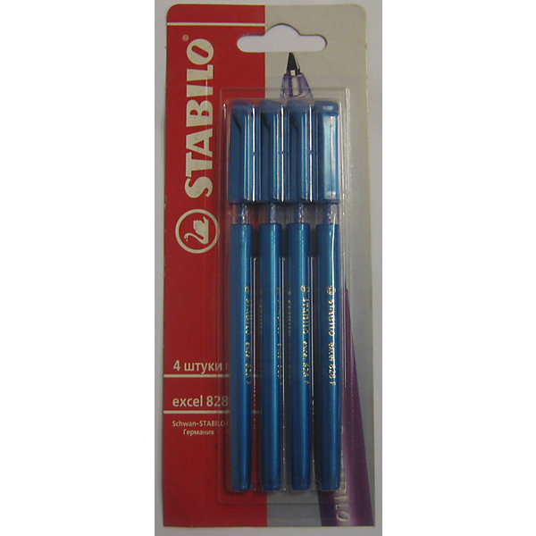 STABILO GALAXY Ручка синяя, 4шт STABILO GALAXY Ручка синяя, 4штПисьменные принадлежности<br>Stabilo GALAXY ручка шариковая синяя в блистере 4 шт. Удобные, легкие ручки на любой вкус. Цвет корпуса из полупрозрачного пластика с эффектом мерцания варьируется в зависимости от цвета чернил. Специальная технология фиксирования пишущего шарика защищает от утечки чернил, обеспечивает тонкую аккуратную линию и мягкое скольжение.<br><br>Ширина мм: 295<br>Глубина мм: 245<br>Высота мм: 160<br>Вес г: 40<br>Возраст от месяцев: 72<br>Возраст до месяцев: 216<br>Пол: Унисекс<br>Возраст: Детский<br>SKU: 3157361