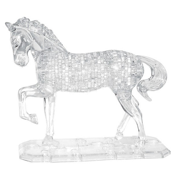 Кристаллический пазл 3D "Лошадь", 100 деталей, CreativeStudio