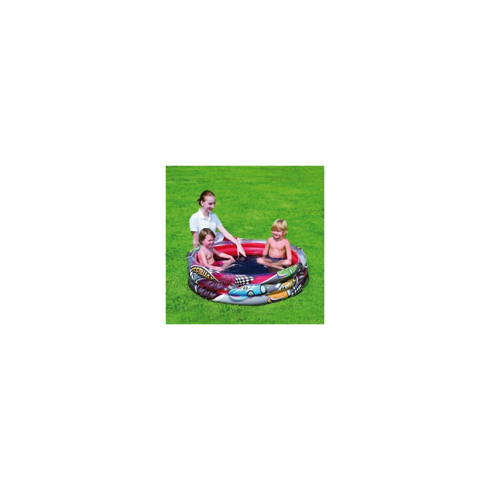 Bestway Детский круглый бассейн Speedway Friends, Bestway бассейн детский круглый 102х25см 62л bestway