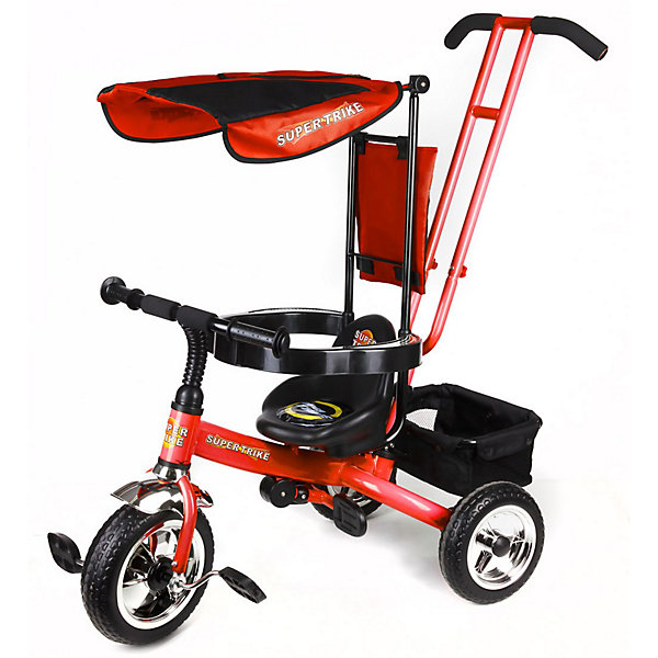 Super Trike Детский трехколесный велосипед, красный