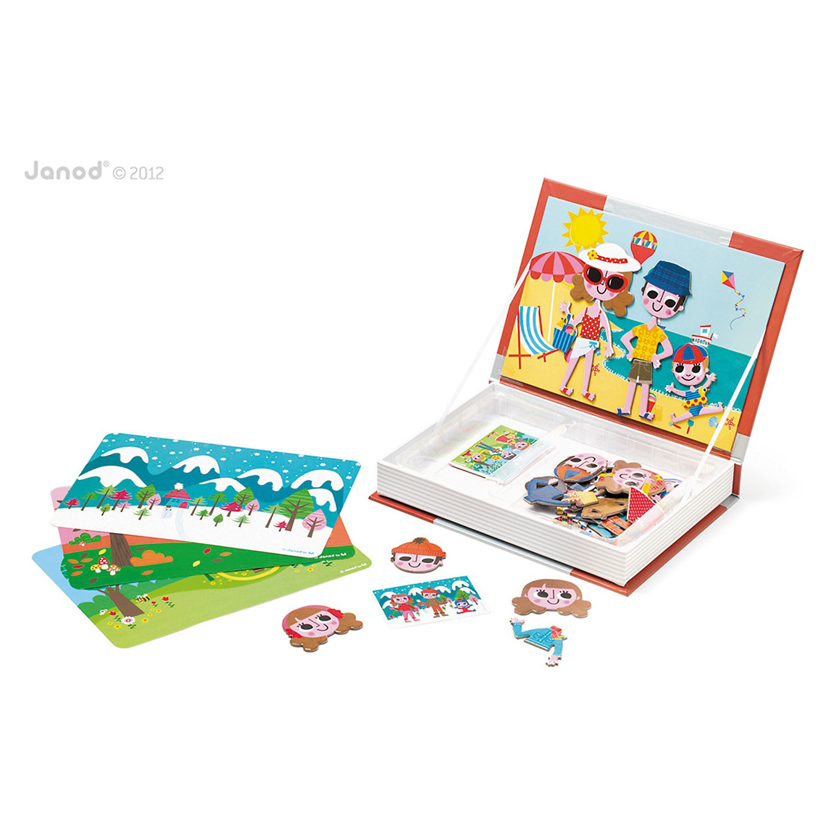 Janod Магнитная книга-игра