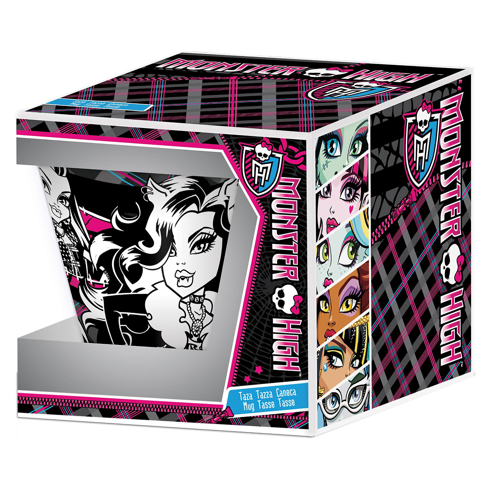 Кружка керамическая в подарочной упаковке, Monster High, 400 мл Кружка керамическая в подарочной упаковке, Monster High, 400 млЯркая большая детская кружка с изображением популярных Monster High. Героини изображены с двух сторон кружки. Кружка представлена в красочной подарочной упаковке. <br><br>Дополнительная информация:<br><br> Материалы: керамика. <br>Объем: 400 мл. <br>Размер упаковки: 12x9x11 см. <br>Для детей: от 3 лет. <br>Удобно держать в руках.<br><br>Оригинальная кружка сделает каждое чаепитие Вашей девочки праздником и послужит хорошим подарком любому ребенку.<br><br>Ширина мм: 115<br>Глубина мм: 85<br>Высота мм: 105<br>Вес г: 400<br>Возраст от месяцев: 36<br>Возраст до месяцев: 156<br>Пол: Женский<br>Возраст: Детский<br>SKU: 3248295