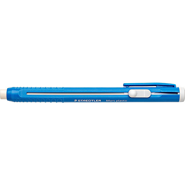 Staedtler Ластик-карандаш 528 50 с пластиковым держателем Mars Staedtler Ластик-карандаш 528 50 с пластиковым держателем MarsЧертежные принадлежности<br>Staedtler Ластик-карандаш 528 50 с пласт.держателем Mars, синий.<br> Ластик в пластиковом держателе. <br>С выдвижным механизмом и клипом.<br> Без фталата и латекса.<br><br>Ширина мм: 137<br>Глубина мм: 11<br>Высота мм: 15<br>Вес г: 15<br>Возраст от месяцев: 72<br>Возраст до месяцев: 1164<br>Пол: Унисекс<br>Возраст: Детский<br>SKU: 3274524