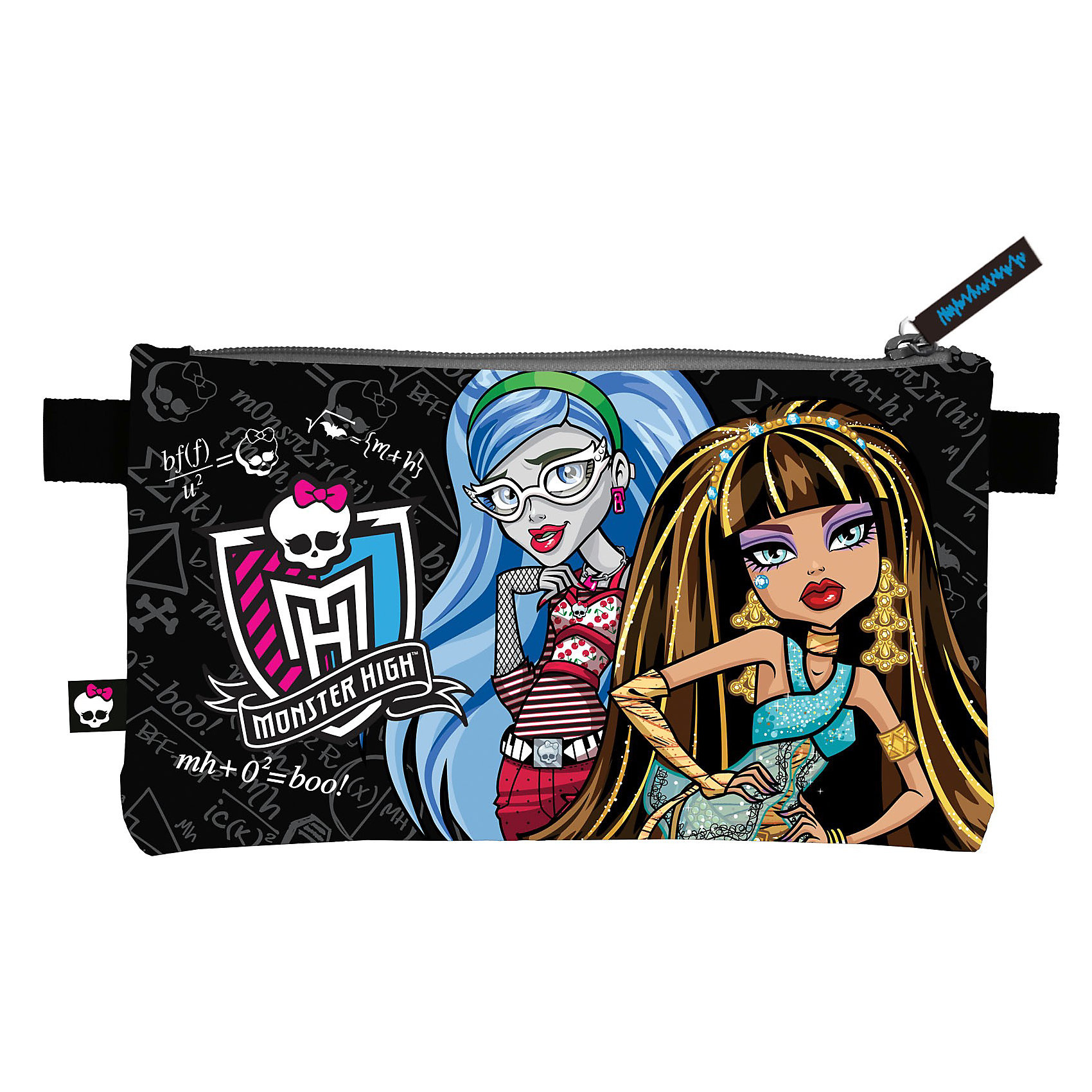 Пенал на молнии, Monster High Пенал на молнии, Monster HighMonster High<br>Пенал с изображением любимых героинь Monster High станет прекрасным помощником Вашей малышки в школе!<br><br>Дополнительная информация:<br> <br>Размер 11,5 х 22 х 1 см<br>Monster High<br><br>Теперь Ваша малышка не забудет свои письменные принадлежности дома!<br><br>Ширина мм: 115<br>Глубина мм: 220<br>Высота мм: 10<br>Вес г: 80<br>Возраст от месяцев: 120<br>Возраст до месяцев: 156<br>Пол: Женский<br>Возраст: Детский<br>SKU: 3291629