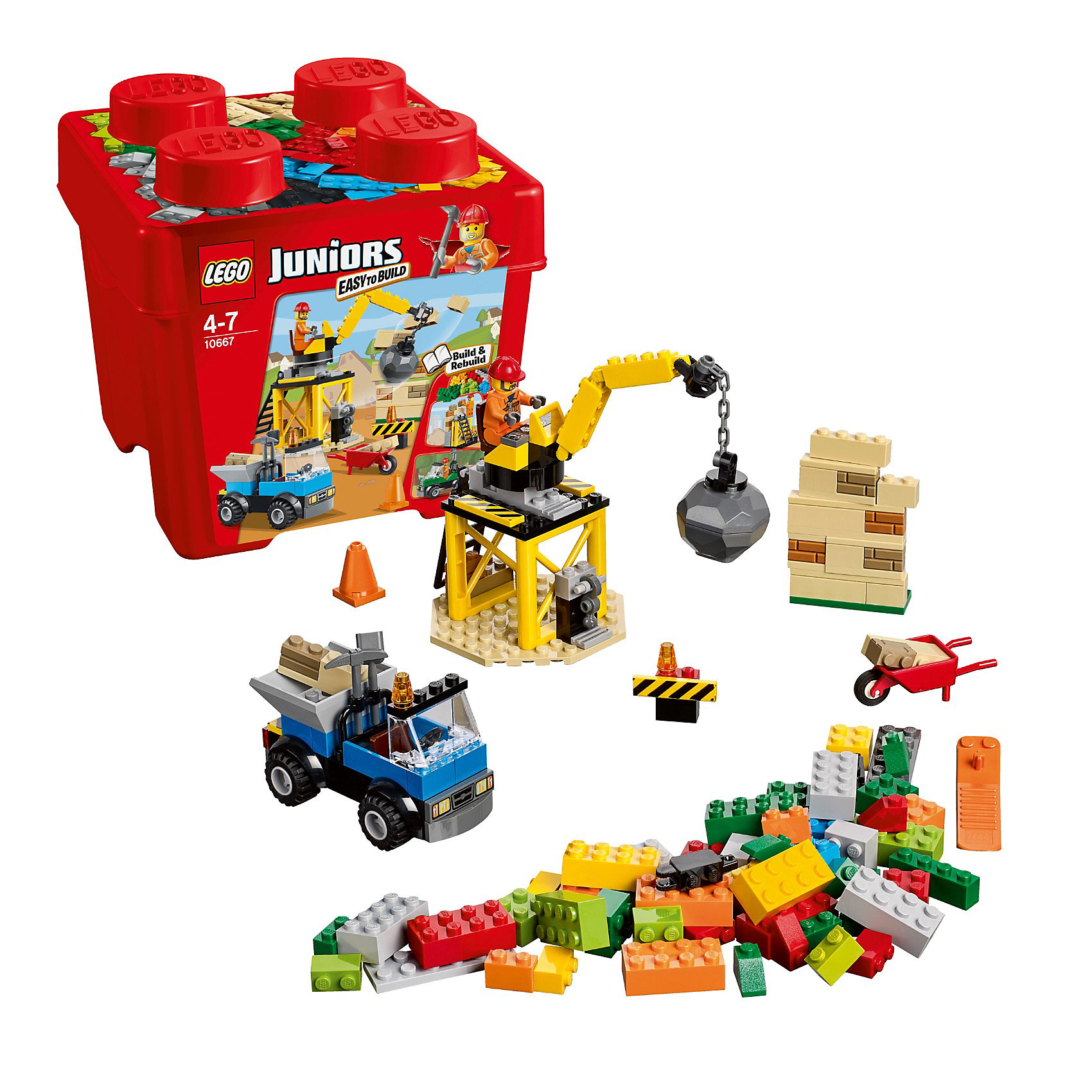 LEGO Juniors 10667: Стройка от myToys LEGO Juniors 10667: Стройка от myToys