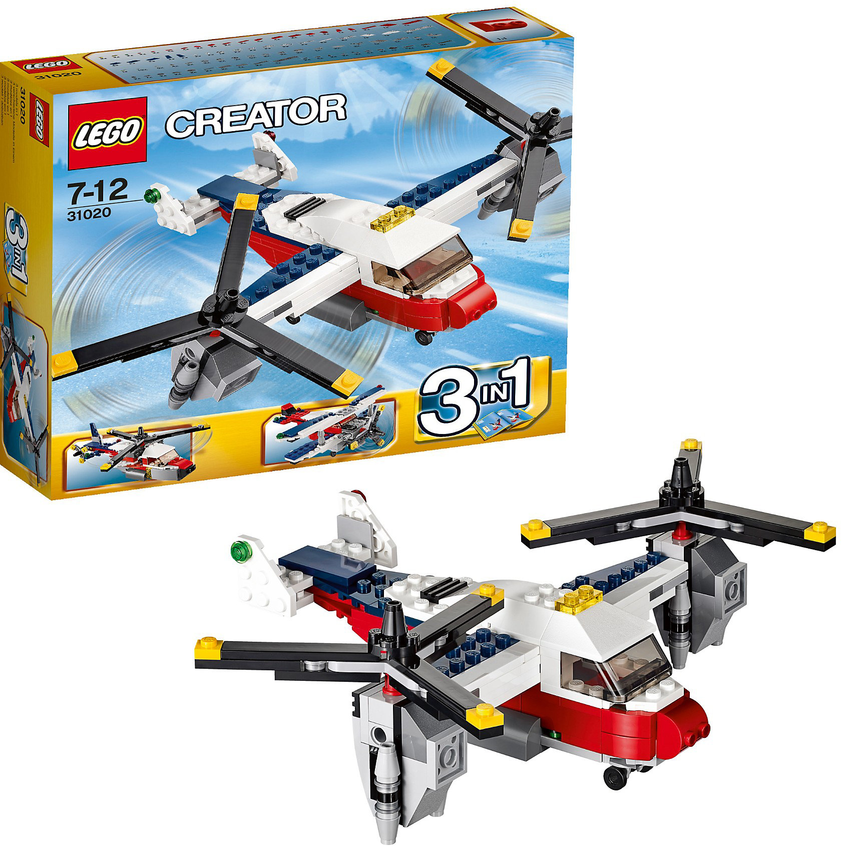 LEGO Creator 31020:      LEGO Creator ( ) 31020:    -          ,   .     ,    .      .      .      .            .  ,     ,      .      ,     .   ,    ,    .        ,     .<br>         . <br><br>  LEGO Creator       ,              ,        .<br><br> :<br><br>-  : 216.<br>- :  .<br>- : .<br>-  : 19  17  6 .<br>-  : 19  7  6 .<br>-  : 18  17  7 .<br>-  : 20,5  19,1  6,1 .<br>- : 0,356 . <br><br>     ,    ,     .<br><br>LEGO Creator ( ) 31020:        -.<br><br> : 231<br> : 190<br> : 63<br> : 318<br>  : 96<br>  : 144<br>: <br>: <br>SKU: 3342528