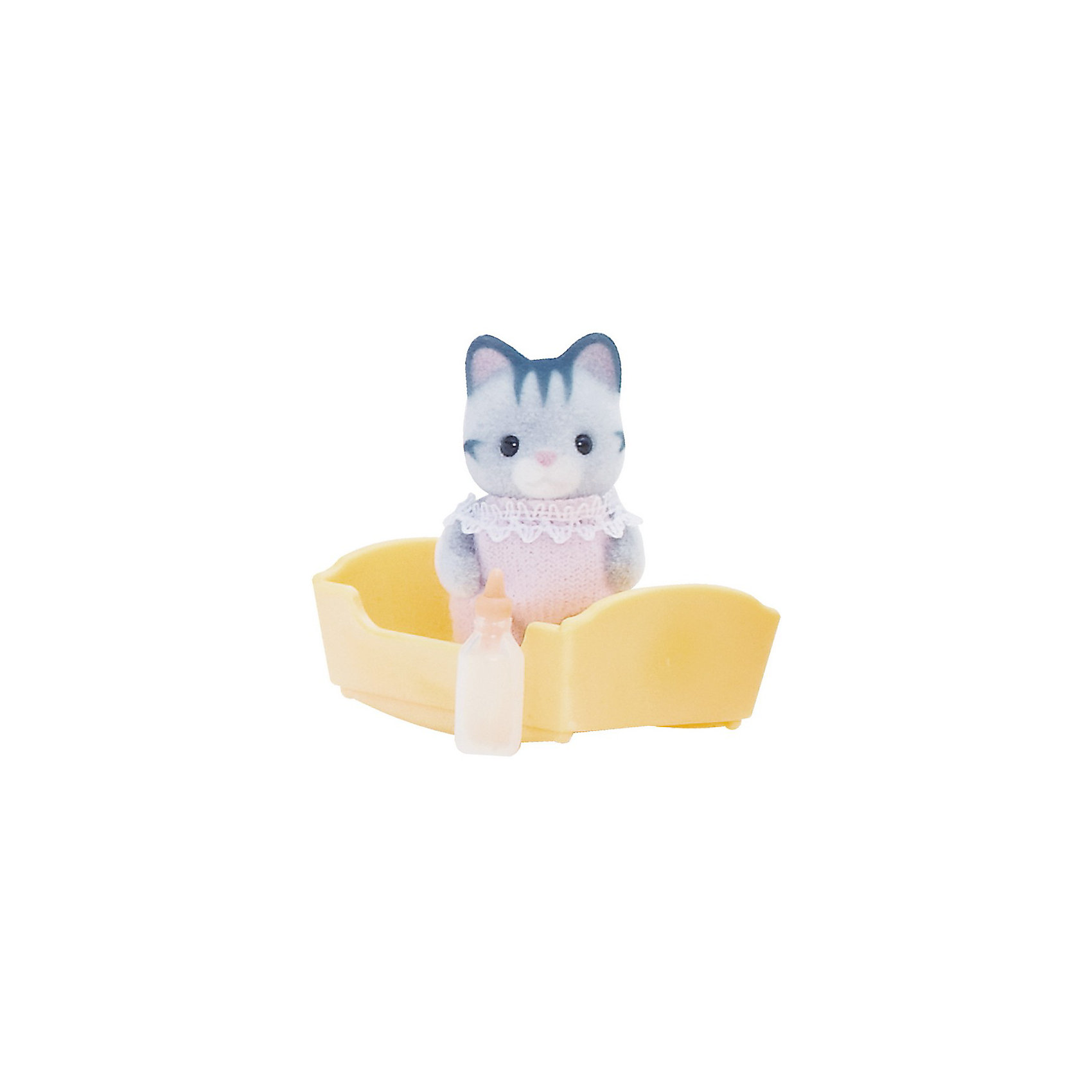 Набор Малыш Серый котенок, Sylvanian Families Набор Малыш Серый котенок, Sylvanian FamiliesSylvanian Families<br>Набор Малыш Серый котенок, Sylvanian Families - игровой набор, который наверняка порадует Вашего ребенка.<br><br>Дополнительная информация:<br><br>Размеры товара: фигурка 4см <br>Размеры коробки: 7,5х3,5х12 см<br><br> Набор Малыш Серый котенок, Sylvanian Families можно купить в нашем интернет магазине.<br><br>Ширина мм: 120<br>Глубина мм: 81<br>Высота мм: 38<br>Вес г: 35<br>Возраст от месяцев: 36<br>Возраст до месяцев: 72<br>Пол: Женский<br>Возраст: Детский<br>SKU: 3345289