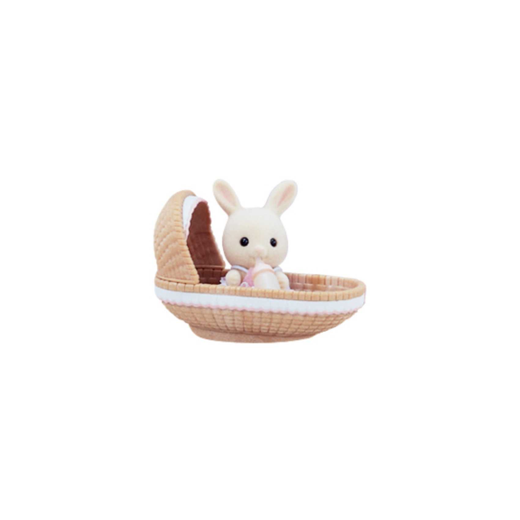Набор Игрушка младенец в пластиковом сундучке, Sylvanian Families Набор Игрушка младенец в пластиковом сундучке, Sylvanian FamiliesSylvanian Families<br>Набор Игрушка младенец в пластиковом сундучке, Sylvanian Families - игровой набор, который наверняка порадует Вашего ребенка. Голова поворачивается, лапки не двигаются.<br>На малышах съемная одежда на липучке. <br><br>Дополнительная информация:<br><br>ВНИМАНИЕ! Данный артикул представлен в разных вариантах исполнения (крольчёнок в корзинке, крольчёнок с ходунками, котёнок на качелях-качалке и др.). К сожалению, заранее выбрать определенный вариант невозможно. При заказе нескольких артикулов возможно получение одинаковых.<br><br>Размеры фигурки 3,5 см <br>Размеры коробки: 8х5х8 см<br>Материал: пластмасса, ПВХ с полимерным напылением, текстиль<br><br>Набор Игрушка младенец в пластиковом сундучке, Sylvanian Families (Сильваниан Фэмилис) можно купить в нашем интернет магазине.<br><br>Ширина мм: 320<br>Глубина мм: 190<br>Высота мм: 260<br>Вес г: 134<br>Возраст от месяцев: 36<br>Возраст до месяцев: 144<br>Пол: Женский<br>Возраст: Детский<br>SKU: 3345291