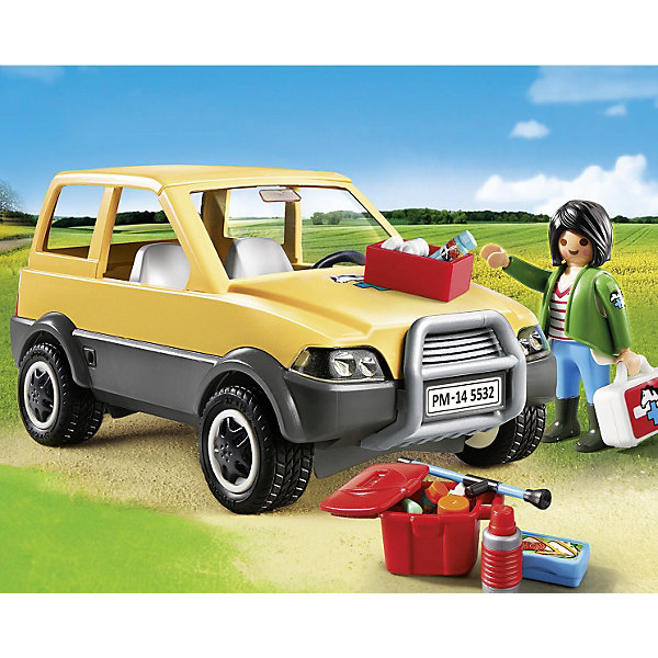 PLAYMOBIL 5532 Ветеринарная клиника: Автомобиль PLAYMOBIL 5532 Ветеринарная клиника: АвтомобильПластмассовые конструкторы<br>Конструктор PLAYMOBIL (Плеймобил) 5532 Ветеринарная клиника: Автомобиль - находка для заботливых родителей! Конструктор Вашего ребенка должен быть именно таким: красочным, безопасным и очень интересным. Серия Ветеринарная клиника специально создана для малышей которые обожают животных и мечтают помогать зверям, которые заболели. Ветеринарный врач - очень важная и ответственная профессия! Представить себя в роли доброго доктора спасающего зверей помогут наборы PLAYMOBIL (Плеймобил) из серии Ветеринарная клиника. Автомобиль ветеринара очень удобный. В большой багажник помещаются ящики с едой для животных и множество медикаментов. Для удобства погрузки крышу машины можно снять. Создай увлекательные сюжеты с набором Автомобиль или объедини его с другими наборами серии и игра станет еще интереснее. Придумывая замечательные сюжеты с деталями конструктора, Ваш ребенок развивает фантазию, учится заботе и просто прекрасно проводит время!<br><br>Дополнительная информация:<br><br>- Конструкторы PLAYMOBIL (Плеймобил) отлично развивают мелкую моторику, фантазию и воображение;<br>- В наборе: минифигурка ветеринара, автомобиль, бинты и пластыри, аптечка, инструменты, аксессуары;<br>- Количество элементов: 53 шт;<br>- Материал: безопасный пластик;<br>- Размер минифигурки: 7,5 см;<br>- Размер упаковки: 25 х 8 х 20 см<br><br>Конструктор PLAYMOBIL (Плеймобил) 5532 Ветеринарная клиника: Автомобиль можно купить в нашем интернет-магазине.<br><br>Ширина мм: 253<br>Глубина мм: 202<br>Высота мм: 82<br>Вес г: 370<br>Возраст от месяцев: 48<br>Возраст до месяцев: 120<br>Пол: Унисекс<br>Возраст: Детский<br>SKU: 3350635