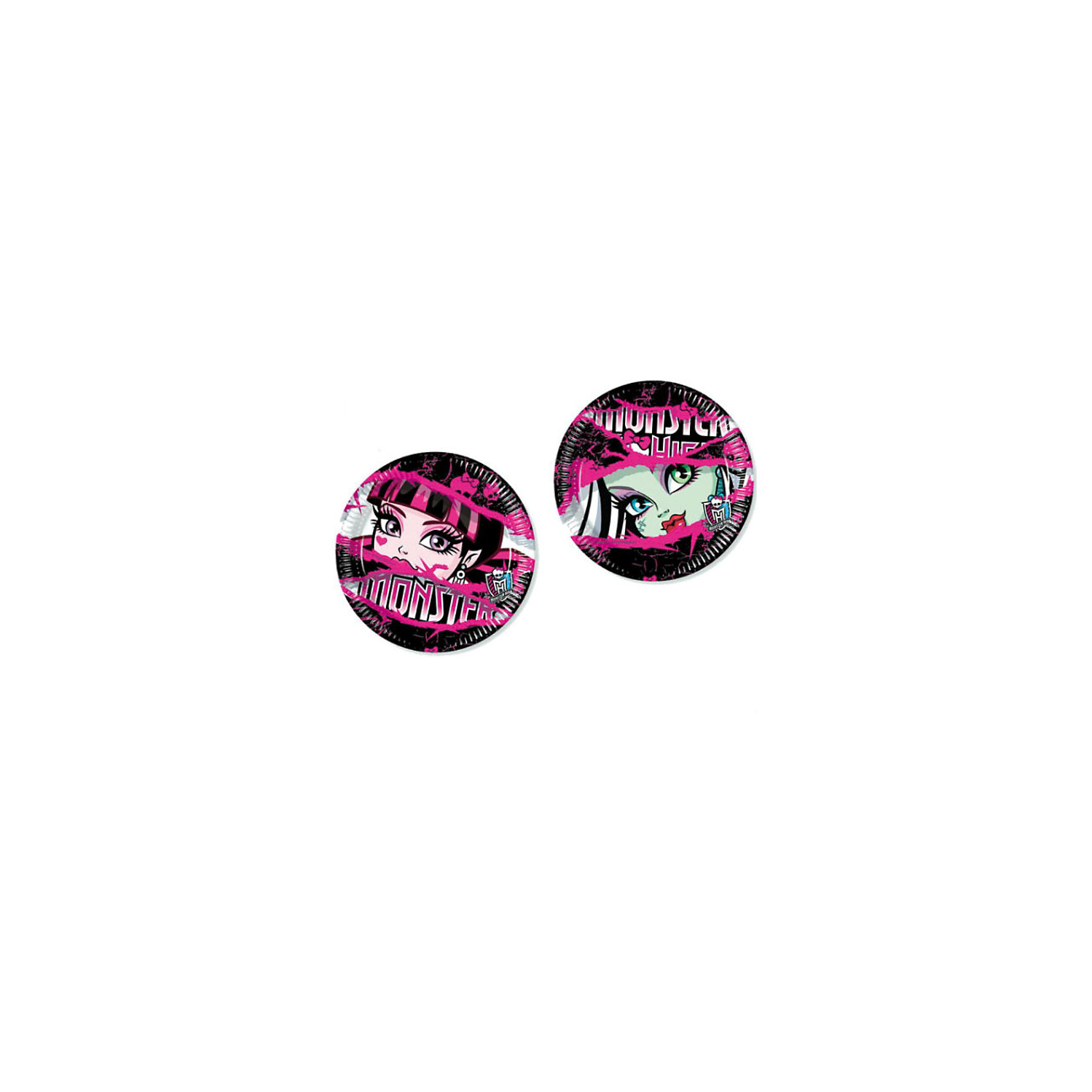 Тарелки Школа Монстров, 23 см, 10 шт. Тарелки Школа Монстров, 23 см, 10 шт.Monster High<br>Тарелки Школа Монстров 23 см, 10 шт.<br>Собираетесь устроить детский праздник? Организуйте его по высшему разряду! Главное — продумать стиль и тематику мероприятия. И если ваш ребенок любит мультсериал и кукол «Школа Монстров», то аксессуары для праздников и посуда от Procos будут весьма кстати. У Procos есть отдельная линия посуды с изображением персонажей Школы Монстров, вам останется только подумать об обеде и музыке! <br>В поставку входят одноразовые тарелки диаметром 23 см, в упаковке 10 тарелок. <br>Рекомендуется приобретать вместе с салфетками, скатертью, стаканами и соломками из одноименной серии. Компания Procos производит все необходимые товары для детского праздника. Вся продукция компании соответствует европейским нормам качества. <br><br>Дополнительная информация:<br><br>200х200х20 мм<br><br>Поднимет настроение всей компании Вашего малыша!<br>Легко приобрести в нашем интернет-магазине!<br><br>Ширина мм: 200<br>Глубина мм: 200<br>Высота мм: 20<br>Вес г: 140<br>Возраст от месяцев: 36<br>Возраст до месяцев: 84<br>Пол: Женский<br>Возраст: Детский<br>SKU: 3360120