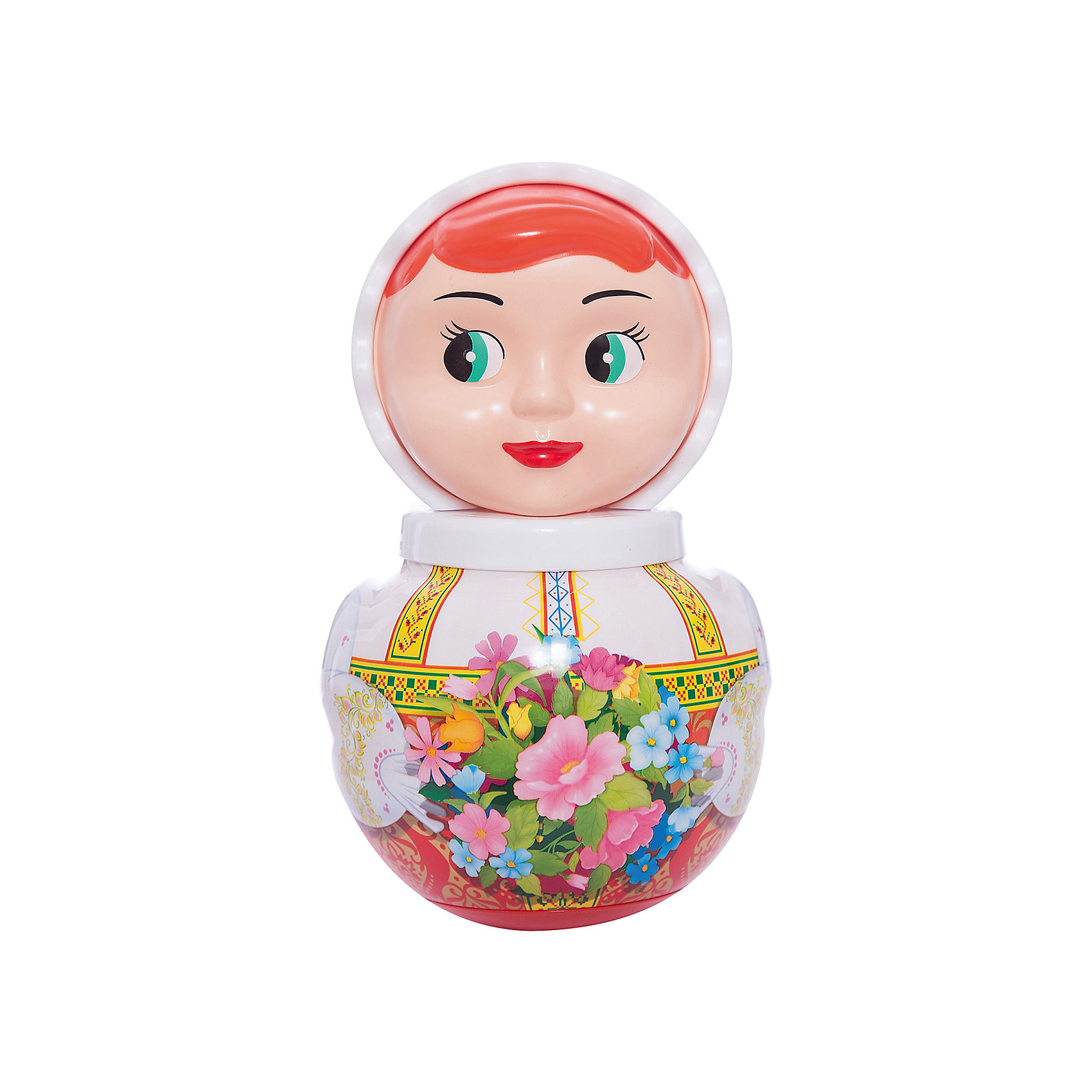 Неваляшка малая Аленушка, Стеллар Неваляшка малая Аленушка, СтелларНеваляшки<br>Неваляшка малая Аленушка, Стеллар (Stellar) — яркая и привлекательная игрушка для ребенка. Эта забавная игрушка практически не может устоять на одном месте! Яркие цвета, мелодичное позвякивание надолго привлекут внимание ребенка.<br><br>Игра с неваляшкой стимулирует познавательную деятельность, мелкую моторику рук, цветовое и звуковое восприятие.<br><br>Порадуйте малыша прекрасным подарком!<br><br>Дополнительная информация:<br><br>- Материал: пластмасса<br>- Высота игрушки: 180 мм<br>- Размер упаковки: 100 х 100 х 180 мм<br>- Вес: 240 г.<br><br>Игрушку Неваляшка малая Аленушка, Стеллар (Stellar) можно купить в нашем интернет-магазине.<br><br>Ширина мм: 100<br>Глубина мм: 100<br>Высота мм: 180<br>Вес г: 240<br>Возраст от месяцев: 6<br>Возраст до месяцев: 18<br>Пол: Унисекс<br>Возраст: Детский<br>SKU: 3362101