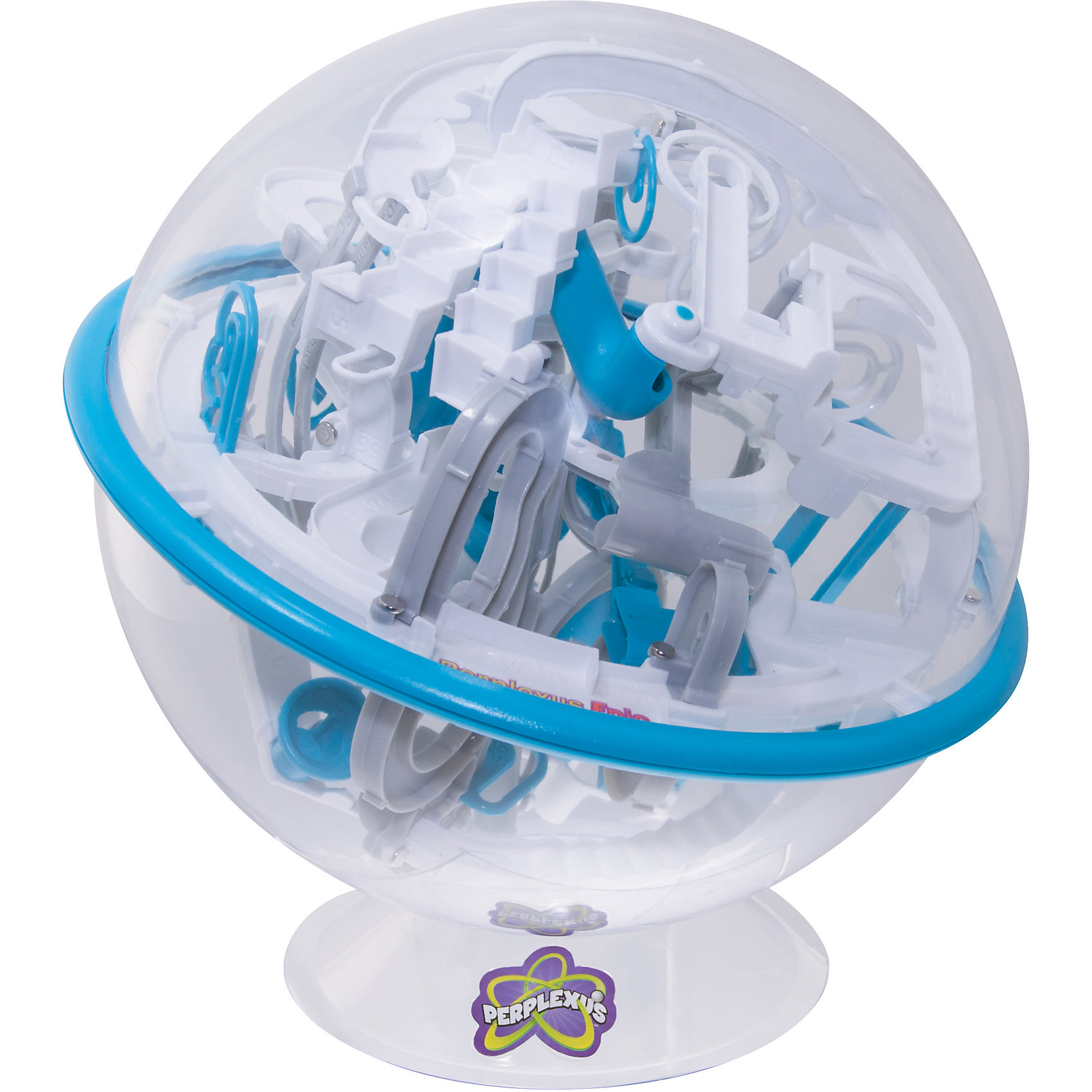 Головоломка Perplexus Epic, 125 барьеров, Spin Master Головоломка Perplexus Epic, 125 барьеров, Spin MasterГоловоломки<br>Головоломка Perplexus Epic (Перплексус Эпик), Spin Master – шар-лабиринт со множеством препятствий, переходов и барьеров. Цель игры – провести металлический шарик от начала и до конца лабиринта. Шарик лабиринт Perplexus Epic нужно поворачивать в руках, чтобы проходить лабиринт, при этом поворачивать шар нужно аккуратно, чтобы металлический шарик не упал из одного из пройденных этапов. Общая протяженность лабиринтов составляет почти 10 метров.<br>Игра головоломка для детей развивает логическое мышление, координацию движений. Понадобится ловкость, терпение и смекалка, чтобы пройти лабиринт до конца.<br><br>Увлекательная игра-головоломка Perplexus Epic обязательно понравится детям и взрослым. <br><br>Дополнительная информация:<br><br>- Размер(ДхШхВ), см: 21,5 х 20 х 22<br>- Диаметр шара: 21.5 см<br>- Вес: 590 г.<br><br>Головоломку Perplexus Epic, 125 барьеров, Spin Master можно купить в нашем интернет-магазине<br><br>Ширина мм: 215<br>Глубина мм: 200<br>Высота мм: 220<br>Вес г: 590<br>Возраст от месяцев: 96<br>Возраст до месяцев: 1188<br>Пол: Унисекс<br>Возраст: Детский<br>SKU: 3375361
