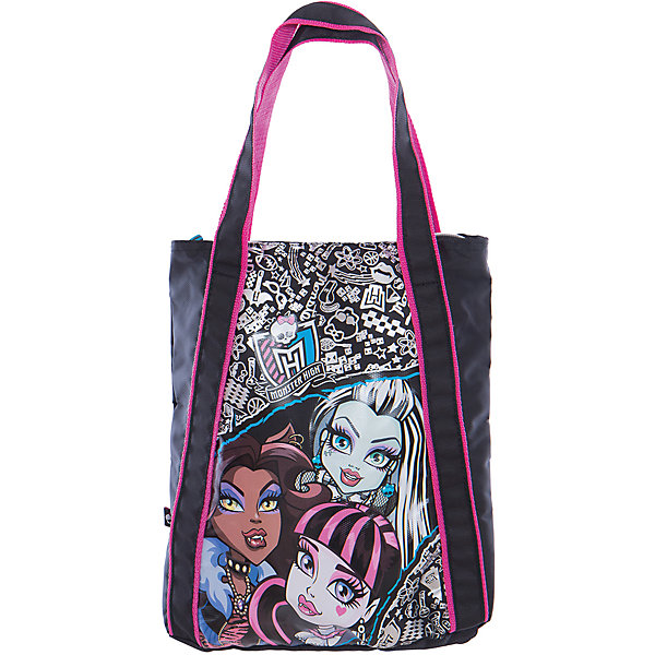 Сумка, Monster High Сумка, Monster HighДетские сумки<br>Monster High Сумка. Размер 34 x 28 x 6 см.<br><br>Ширина мм: 60<br>Глубина мм: 340<br>Высота мм: 280<br>Вес г: 670<br>Возраст от месяцев: 96<br>Возраст до месяцев: 144<br>Пол: Женский<br>Возраст: Детский<br>SKU: 3377341