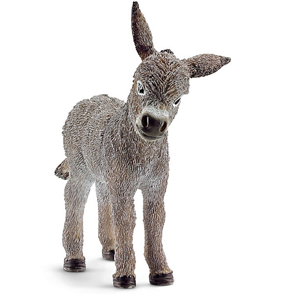 Ослик, Schleich Ослик, SchleichМир животных<br>Ослик, Schleich (Шляйх) - коллекционная и игровая фигурка от немецкого производителя Schleich (Шляйх).<br>Фигурка Ослика прекрасно разнообразит игру вашего ребенка и станет отличным пополнением коллекции его фигурок домашних животных. Милый ослик серого цвета с ушками и черными глазками легко поместится в маленьких детских ручках и будет удобен для игры. Ослы очень сильные животные и давно используются в перевозке, транспортировке товаров и для помощи фермерам. Также они обладают хорошей выдержкой и приспособлены к сложным климатическим условиям, а потому, могут использоваться в пустынях. Ослы имеют серый окрас, глаза и нос со светлой окантовкой. Все фигурки Schleich (Шляйх) сделаны из гипоаллергенных высокотехнологичных материалов, раскрашены вручную и не вызывают аллергии у ребенка. Прекрасно выполненные фигурки Schleich (Шляйх) отличаются высочайшим качеством игрушек ручной работы. Все они создаются при постоянном сотрудничестве с Берлинским зоопарком, а потому, являются максимально точной копией настоящих животных. Каждая фигурка разработана с учетом исследований в области педагогики и производится как настоящее произведение для маленьких детских ручек.<br><br>Дополнительная информация:<br><br>-Размер фигурки: 3 x 7,1 x 7,1 см.<br>-Вес фигурки: 23 грамма<br>-Материал: каучуковый пластик<br><br>Ослик, Schleich (Шляйх) -подарит вашему ребенку радость и поможет знакомиться с окружающим миром.<br><br>Фигурку Ослика, Schleich (Шляйх) можно купить в нашем интернет-магазине.<br><br>Ширина мм: 81<br>Глубина мм: 78<br>Высота мм: 32<br>Вес г: 23<br>Возраст от месяцев: 36<br>Возраст до месяцев: 96<br>Пол: Унисекс<br>Возраст: Детский<br>SKU: 3443116