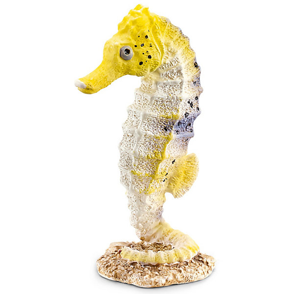 Морской конек, Schleich Морской конек, SchleichМир животных<br>Морской конек, Schleich (Шляйх) - коллекционная и игровая фигурка от немецкого производителя Schleich (Шляйх).<br>Изящная фигурка яркого морского конька обязательно понравится вашему ребенку, разнообразит его игру и станет прекрасным пополнением коллекции фигурок от Schleich (Шляйх). Морские коньки обитают в тропических и умеренных широтах, чаще их можно увидеть у берегов Австралии и Новой Зеландии. Они перемещаются в воде благодаря хвосту, с помощью которого могут пружинить и держаться за водоросли. Небольшие плавники помогают им двигаться в определенную сторону. Все фигурки Schleich (Шляйх) сделаны из гипоаллергенных высокотехнологичных материалов, раскрашены вручную и не вызывают аллергии у ребенка. Прекрасно выполненные фигурки Schleich (Шляйх) отличаются высочайшим качеством игрушек ручной работы. Все они создаются при постоянном сотрудничестве с Берлинским зоопарком, а потому, являются максимально точной копией настоящих животных. Каждая фигурка разработана с учетом исследований в области педагогики и производится как настоящее произведение для маленьких детских ручек.<br><br>Дополнительная информация:<br><br>-Размер фигурки: 3,6 x 2,5 x 6,1 см.<br>-Вес фигурки: 9 грамм<br>-Материал: каучуковый пластик<br><br>Морской конек, Schleich (Шляйх) - ваш ребенок будет наслаждаться игрой с новой восхитительной игрушкой.<br><br>Фигурку Морского конька, Schleich (Шляйх) можно купить в нашем интернет-магазине.<br><br>Ширина мм: 93<br>Глубина мм: 58<br>Высота мм: 30<br>Вес г: 4<br>Возраст от месяцев: 36<br>Возраст до месяцев: 96<br>Пол: Унисекс<br>Возраст: Детский<br>SKU: 3443152