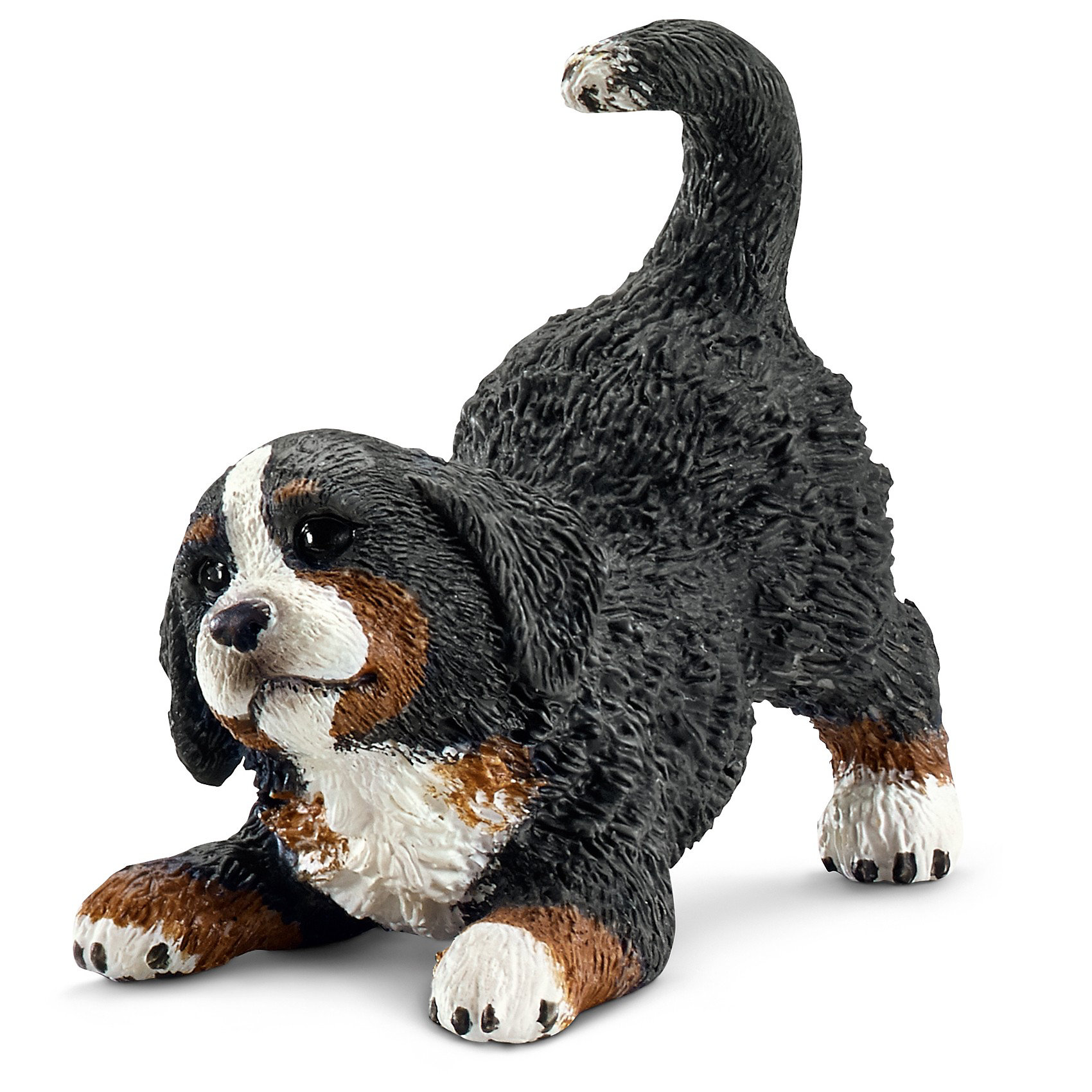 Щенок Бернского Зенненхунда, Schleich Щенок Бернского Зенненхунда, SchleichМир животных<br>Щенок Бернского Зенненхунда, Schleich (Шляйх) - коллекционная и игровая фигурка от немецкого производителя Schleich (Шляйх).<br>Фигурка щенка собаки породы Бернский Зенненхунд обязательно порадует всех любителей собак и разнообразит игры вашего ребенка. Бернский Зенненхунд является одной из самых популярных и любимых многими породой собак. Они прекрасно поддаются дрессировке, очень общительны и дружелюбны. Все фигурки Schleich (Шляйх) сделаны из гипоаллергенных высокотехнологичных материалов, раскрашены вручную и не вызывают аллергии у ребенка. Прекрасно выполненные фигурки Schleich (Шляйх) отличаются высочайшим качеством игрушек ручной работы. Все они создаются при постоянном сотрудничестве с Берлинским зоопарком, а потому, являются максимально точной копией настоящих животных. Каждая фигурка разработана с учетом исследований в области педагогики и производится как настоящее произведение для маленьких детских ручек.<br><br>Дополнительная информация:<br><br>-Размер фигурки: 2 x 4,6 x 3,6 см.<br>-Вес фигурки: 9 грамм<br>-Материал: каучуковый пластик<br><br>Щенок Бернского Зенненхунда, (Шляйх) - ваш ребенок будет наслаждаться игрой с новой восхитительной игрушкой.<br><br>Фигурку Щенка Бернского Зенненхунда, (Шляйх) можно купить в нашем интернет-магазине.<br><br>Ширина мм: 59<br>Глубина мм: 30<br>Высота мм: 15<br>Вес г: 26<br>Возраст от месяцев: 36<br>Возраст до месяцев: 96<br>Пол: Унисекс<br>Возраст: Детский<br>SKU: 3443157