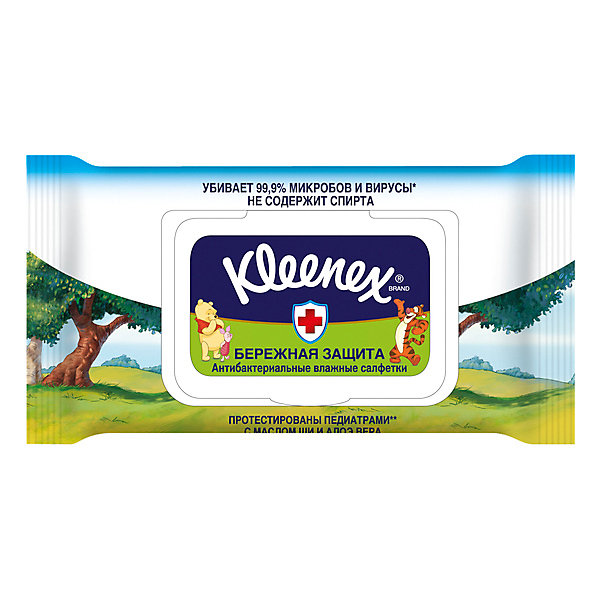 Антибактериальные влажные салфетки Kleenex Disney, 40 шт.
