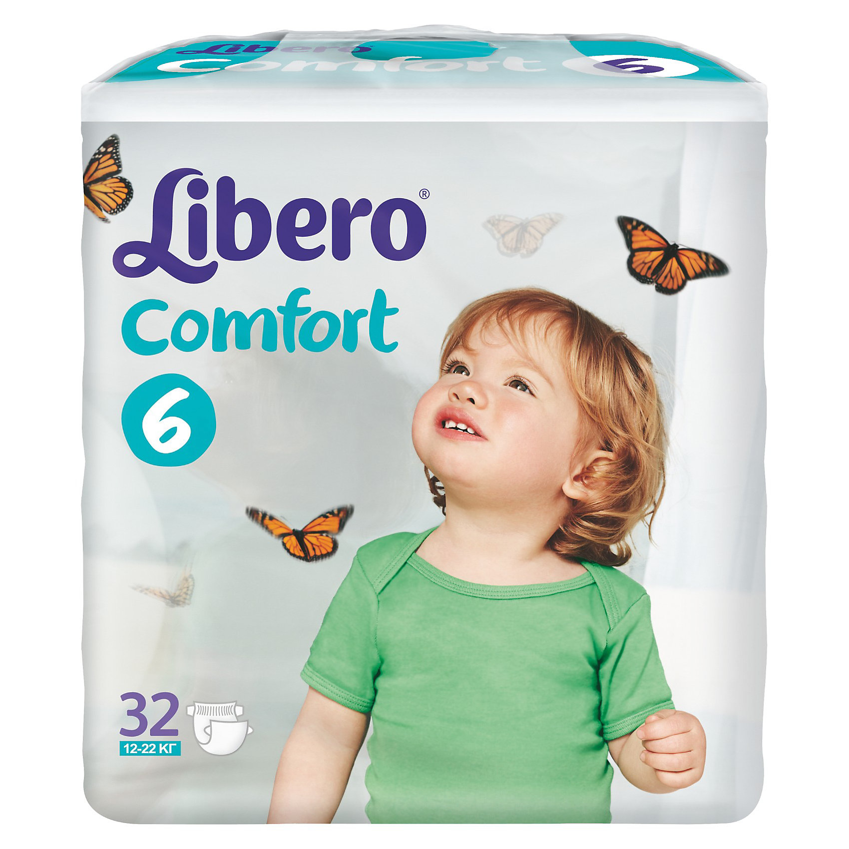 Подгузники Libero Comfort, XL 12-22 кг (6), 32 шт. Подгузники Libero Comfort, XL 12-22 кг (6), 32 шт.Подгузники классические<br>Ультратонкие и мягкие подгузники с плотным абсорбционным слоем Libero Comfort (Либеро Комфорт), изготовленные из натуральных материалов, предотвращают возникновение сыпи и зуда, а также сохраняют кожу сухой в течение 12 часов. Широкие тянущиеся боковинки и эластичный поясок обеспечивают комфортное прилегание и защищают от протеканий. Мягкие барьерчики анатомической формы вокруг ножек не натирают нежную кожу, а микроскопические отверстия обеспечивают циркуляцию воздуха, чтобы попка не сопрела. На поясе расположен цветной индикатор, который поможет подобрать памперс по размеру: в правильном положении застежки должны находиться по центру.<br><br>Дополнительная информация:<br><br>- Размер: 6, XL 12-22 кг<br>- В упаковке: 32 шт. <br><br>Подгузники Libero Comfort (Либеро Комфорт), XL 12-22 кг (6), 32 шт. можно купить в нашем интернет-магазине.<br><br>Ширина мм: 127<br>Глубина мм: 240<br>Высота мм: 240<br>Вес г: 1278<br>Возраст от месяцев: 12<br>Возраст до месяцев: 72<br>Пол: Унисекс<br>Возраст: Детский<br>SKU: 3517618