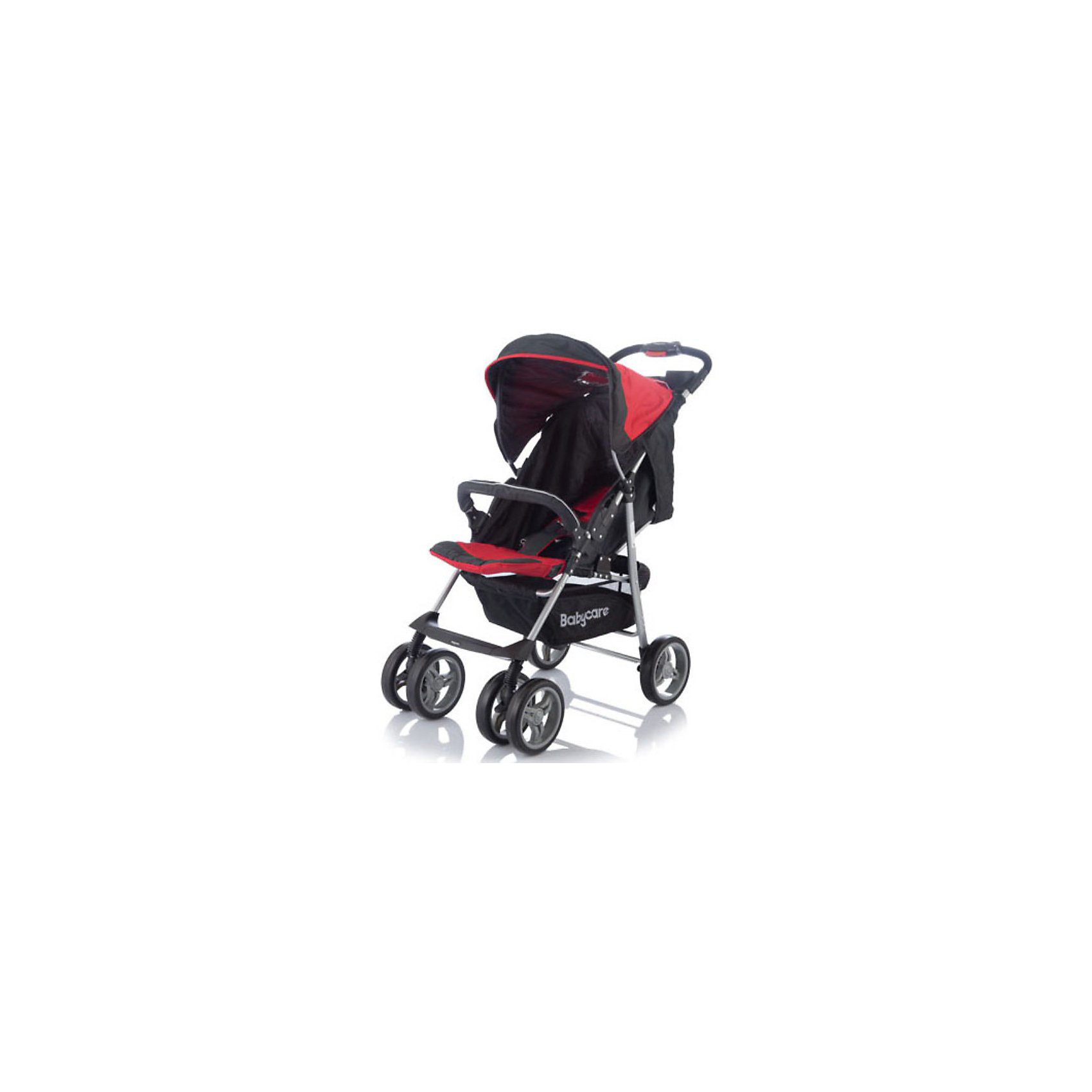 Прогулочная коляска Baby Care Voyager, красный Прогулочная коляска Baby Care Voyager, красныйНедорогие коляски<br>Коляска Baby Care Voyager - легкая и маневренная прогулочная коляска. Благодаря продуманному дизайну коляска очень комфортна не только для ребенка но и для мамы.<br>Колеса из прочного и легкого пластикового полимера обеспечивают проходимость по любой местности, не гремят по асфальту, передние колеса можно фиксировать как в положении прямо так и в свободном (360 градусов).<br><br>Коляска оснащена удобным сиденьем для малыша с 5-точечными ремнями безопасности и съемным бампером, спинка механически раскладывается в 3-х положениях до 170 <br>градусов. Подножку также можно настраивать по высоте, с ее помощью получается просторное спальное место оптимальной длины. Сиденье защищено большим опускающимся<br>капюшоном с окошком. В коляске имеется также просторная корзина для детских принадлежностей или покупок и столешница с подстаканниками.<br><br>Коляска легко складывается книжкой, ее компактность и легкий вес позволяют использовать ее во время поездок и путешествий.<br><br>Особенности:<br><br>- 3 положения спинки (включая горизонтальное 170 градусов);<br>- 5-ти точечный ремень безопасности с мягкими наплечниками;<br>- жесткая спинка с плавно регулируемым наклоном;<br>- регулируемая подножка;<br>- бампер с мягкой обивкой.<br>- облегченная алюминиевая рама;<br>- двойные плавающие передние колеса с фиксацией<br>- колеса из вспененной искусственной резины с добавлением каучука, по асфальту не гремят.<br>- большая корзина для вещей;<br>- чехол на ножки;<br>- подставка для родителей.<br><br>Дополнительная информация:<br><br>- Материал: ткань, аллюминий.<br>- Цвет: красный.<br>- Ширина колесной базы: 48 см.<br>- Диаметр колес: 19 см.<br>- Длина спального места: 83 см.<br>- Ширина сиденья: 38 см.<br>- Размеры в разложенном виде: 50 х 83 х 100 см.<br>- Размеры в упаковке: 20 х 53 х 90 см.<br>- Вес: 7,5 кг. <br><br>Прогулочную коляску Voyager от Baby Care можно купить в нашем интернет-магазине.<br><br>Ширина мм: 900<br>Глубина мм: 200<br>Высота мм: 530<br>Вес г: 10320<br>Возраст от месяцев: 6<br>Возраст до месяцев: 48<br>Пол: Унисекс<br>Возраст: Детский<br>SKU: 3534863