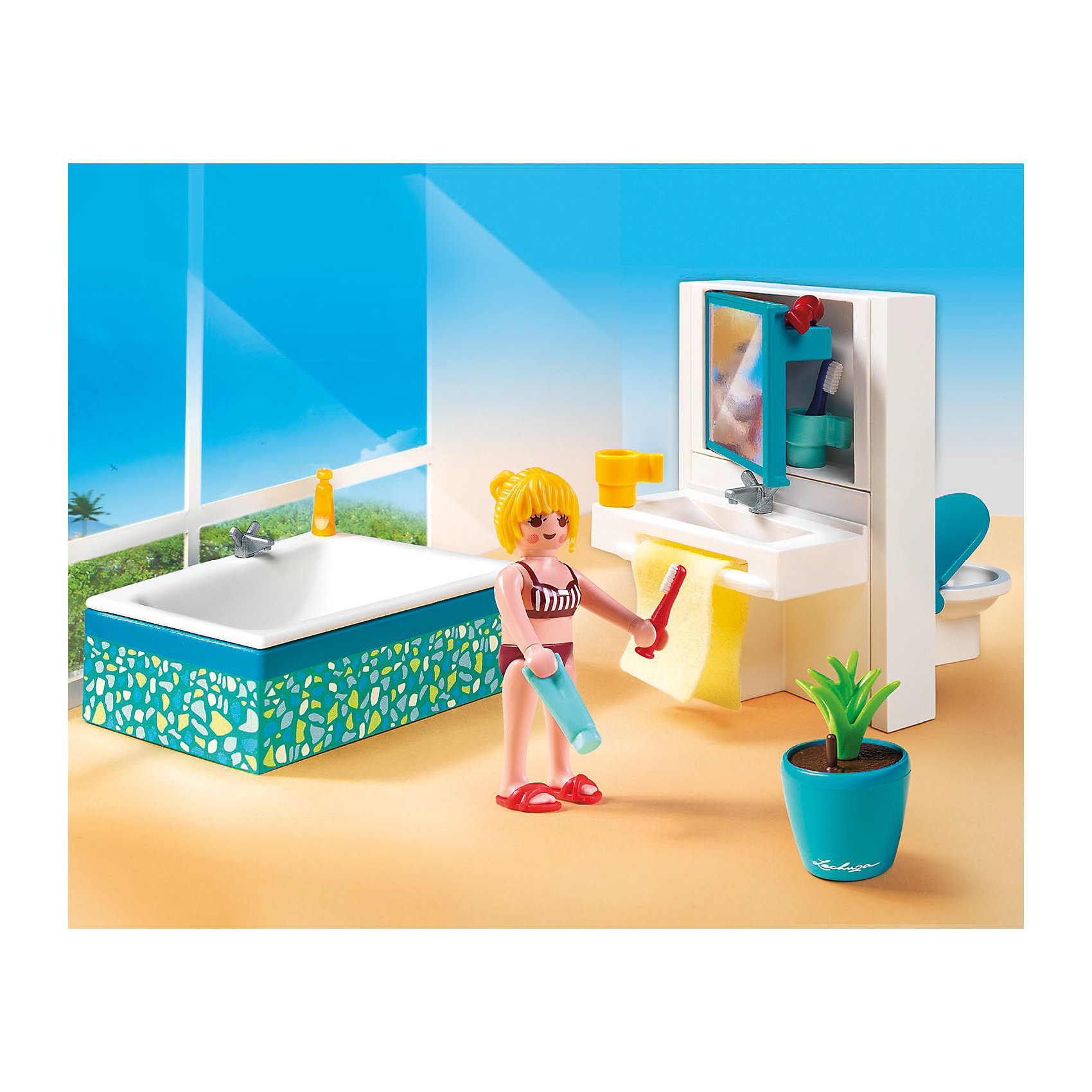 PLAYMOBIL® PLAYMOBIL 5577 Особняки: Современная ванная комната playmobil® playmobil 5577 особняки современная ванная комната