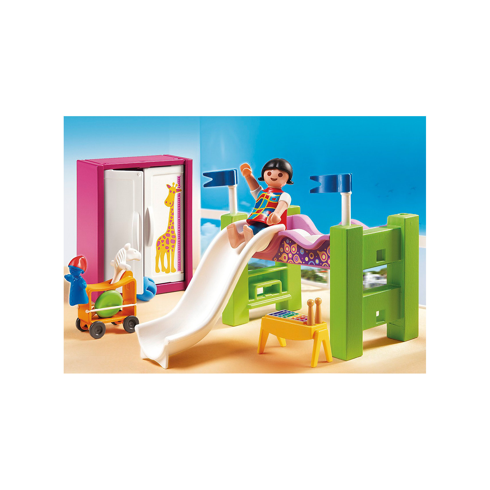 PLAYMOBIL® PLAYMOBIL 5579 Особняки: Детская комната с двухъярусной кроватью-горкой advesta детская комната advesta princess 6 предметов