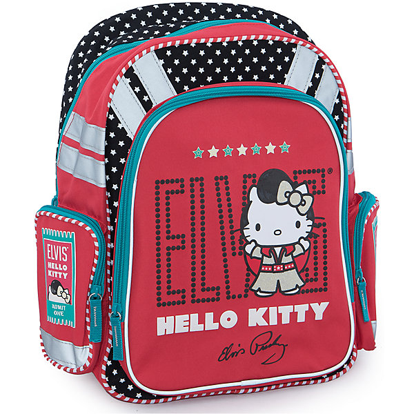 Ортопедический рюкзак с EVA-спинкой, Hello Kitty Ортопедический рюкзак с EVA-спинкой, Hello KittyРюкзаки<br>Ортопедический рюкзак Hello Kitty (Хелло Китти) эргономичной конструкции с EVA-спинкой идеальный рюкзак для школьных занятий. Благодаря использованию современного материала EVA, позвоночник ребенка не будет испытывать больших нагрузок во время эксплуатации рюкзака. Уплотненные боковинки рюкзака и дно помогают распределить вес всего рюкзака и сохранить его форму.<br><br>Рюкзак внутри разделен двумя вставками, имеются крепления для канцелярских принадлежностей и небольшой сетчатый карман. Широкие лямки рюкзака регулируются по росту и размеру ребенка, имеется удобная ручка для переноски. Сбоку расположены карман для мелочей и отделение для бутылочки с водой, на лицевой стороне имеется большой жесткий карман на молнии. Для безопасности ребенка предусмотрены светоотражающие элементы. Рюкзак оформлен в стиле бренда Hello Kitty, красного цвета с золотыми вставками, лицевая сторона украшена изображением знаменитой белой кошечки. <br><br>Дополнительная информация:<br><br>- Материал: полиэстер.<br>- Размер: 16 х 38 х 36 см.<br>- Вес: 0,77 кг.<br><br>Рюкзак ортопедический с EVA-спинкой Hello Kitty можно купить в нашем интернет-магазине.<br><br>Ширина мм: 380<br>Глубина мм: 290<br>Высота мм: 130<br>Вес г: 735<br>Возраст от месяцев: 72<br>Возраст до месяцев: 108<br>Пол: Женский<br>Возраст: Детский<br>SKU: 3563120