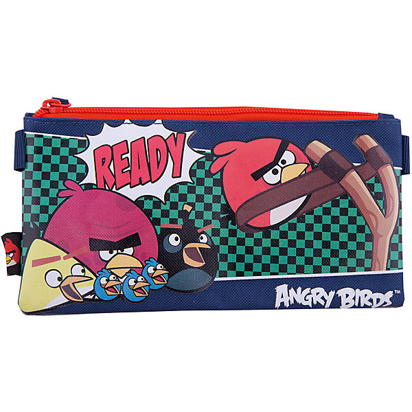 Косметичка, Angry Birds Косметичка, Angry BirdsПеналы без наполнения<br>Косметичка, Angry Birds (Энгри Бердс) очень компактная. Пенал-косметичка понадобится ребенку для организации и сохранения порядка в школьном ранце. Пенал украшен картинкой в стиле популярнейшей во всем мире игры Angry Birds.<br><br>Порадуйте Вашего ребенка прекрасным подарком!<br><br>Дополнительная информация:<br><br>- Размер: 11,5 х 22 х 1 см<br>- Вес: 40 г.<br><br>Косметичку, Angry Birds (Энгри Бердс) можно купить в нашем интернет-магазине.<br><br>Ширина мм: 115<br>Глубина мм: 220<br>Высота мм: 10<br>Вес г: 42<br>Возраст от месяцев: 96<br>Возраст до месяцев: 108<br>Пол: Унисекс<br>Возраст: Детский<br>SKU: 3563160