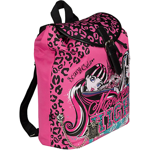 Рюкзак, Monster High Рюкзак, Monster HighРюкзаки<br>Рюкзак Monster High (Школа Монстров) комфортный и красивый рюкзак для школы и занятий спортом, который наверняка порадует маленькую школьницу. Рюкзак выполнен в оригинальном дизайне, в виде принта используются героини из всеми любимого мультфильма Школа монстров.<br><br>Рюкзак изготовлен из износостойкой легкомоющейся ткани, сверху затягивается веревкой (как котомка), а затем закрывается клапаном на магнитной застежке. Внутри рюкзака имеется одно большое отделение с внутренним маленьким карманом, а также еще один карман на молнии. Плечевые лямки рюкзака регулируются по длине.<br><br>Дополнительная информация:<br><br>- Материал: полиэстер. <br>- Размер: 36 х 30 х 14 см <br>- Вес: 0,470 кг. <br><br>Рюкзак Monster High можно купить в нашем интернет-магазине.<br><br>Ширина мм: 360<br>Глубина мм: 300<br>Высота мм: 140<br>Вес г: 470<br>Возраст от месяцев: 120<br>Возраст до месяцев: 144<br>Пол: Женский<br>Возраст: Детский<br>SKU: 3563308
