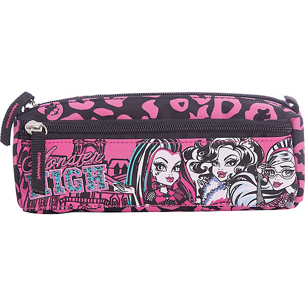 Пенал, Monster High Пенал, Monster HighMonster High<br>Большой пенал Monster High (Школа Монстров) станет стильным и практичным аксессуаром в рюкзаке маленькой школьницы. Это самая большая модель среди официальных моделей пеналов Monster High для школьных принадлежностей, внутри два отделения, закрывающиеся на застежку-молнию. Пенал выполнен в оригинальном дизайне с изображением героинь популярного мультсериала Школа монстров.<br><br>Дополнительная информация:<br><br>- Материал: полиэстер.<br>- Размер: 7,5 х 21 х 6 см.<br><br>Пенал Monster High можно купить в нашем интернет-магазине.<br><br>Ширина мм: 250<br>Глубина мм: 200<br>Высота мм: 30<br>Вес г: 300<br>Возраст от месяцев: 120<br>Возраст до месяцев: 144<br>Пол: Женский<br>Возраст: Детский<br>SKU: 3563314