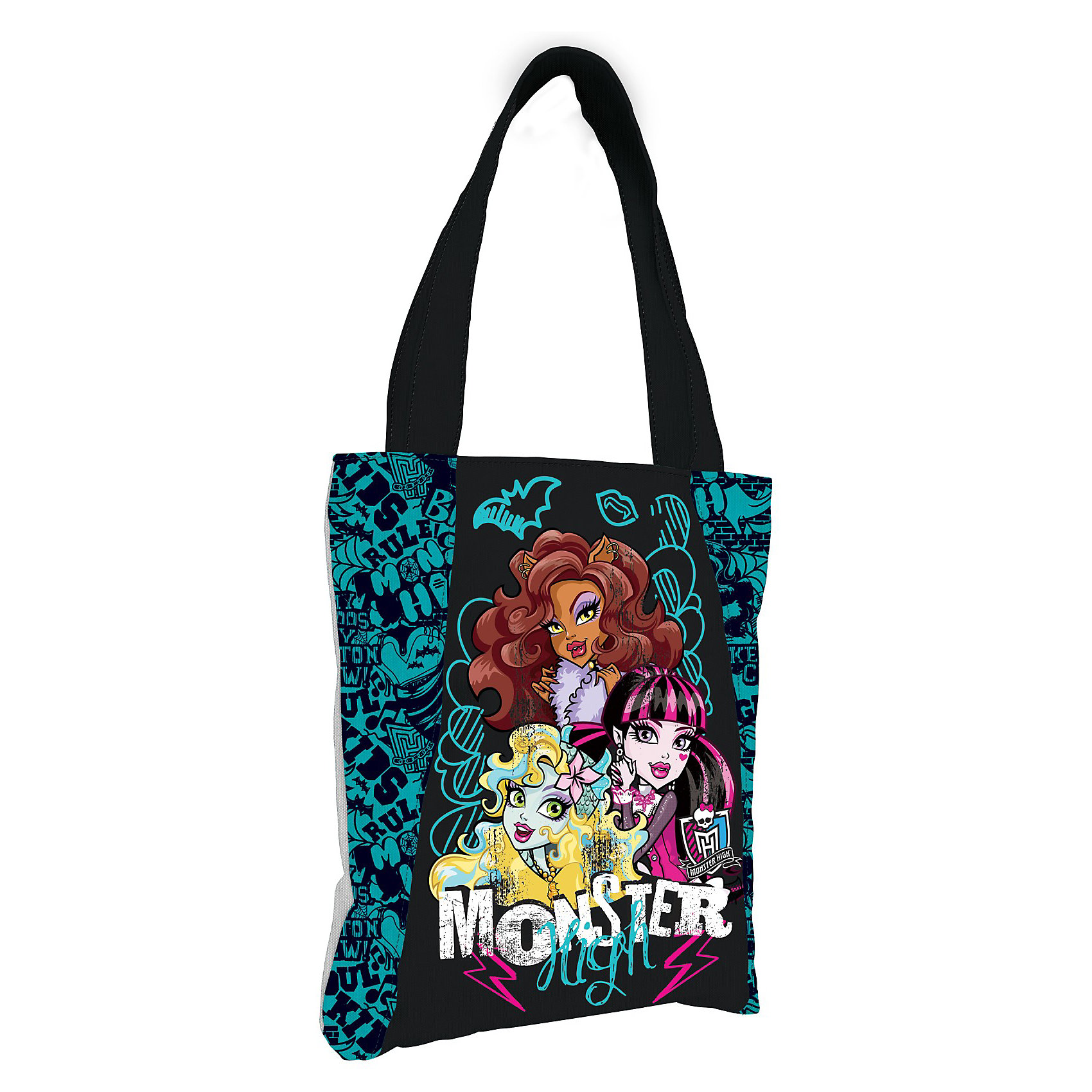 Сумка, Monster High Сумка, Monster HighMonster High<br>Сумка Monster High (Монстер Хай) - это выбор стильных девчонок! Удобная сумочка с одним отделением на длинных ручках обязательно понравится Вашей дочке-подростку, ведь в ее дизайне ничто не напоминает детскую вещь. Оригинальность изделию придает сочетание черного цвета с контрастными элементами декора. Сумка очень легкая и вместительная, ее удобно носить на плече. <br><br>Дополнительная информация:<br><br>- Сумка Monster High (Монстер Хай) предназначена для девочек-школьниц;<br>- Эта модель подходит для использования в различных сферах жизни: для секций или прогулок;<br>- Габариты изделия позволяют складывать в сумку как различные мелочи, так и габаритные вещи типа тетрадей или альбомов;<br>- В качестве дополнительного элемента декора используется изображение героинь мультсериала Monster High (Монстер Хай);<br>- Длинные ручки позволяют вешать сумку на плечо;<br>- Яркий дизайн идеален для девочек;<br>- Легкая и компактная;<br>- Размер: 28 х 34 х 6 см;<br>- Материал: полиэстер;<br>- Вес: 275 г.<br><br>Сумку, Monster High (Монстер Хай) можно купить в нашем интернет-магазине.<br><br>Ширина мм: 350<br>Глубина мм: 350<br>Высота мм: 200<br>Вес г: 500<br>Возраст от месяцев: 120<br>Возраст до месяцев: 144<br>Пол: Женский<br>Возраст: Детский<br>SKU: 3563368