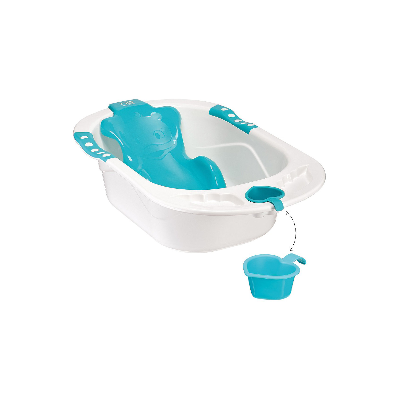 Ванна с анатомической горкой BATH COMFORT, Happy Baby, голубой Ванна с анатомической горкой BATH COMFORT, Happy Baby, голубойВанны, горки, сиденья<br>Детская ванна с анатомической горкой BATH COMFORT, Happy Baby (Хэппи Бэби), голубой - купание будет простым и приятным занятием.<br>Детская ванночка Baby Comfort – предназначена для купания детей с самого рождения. Эргономичная горка, которая повторяет анатомические формы тела. Наличие горки делает эту ванночку комфортной для малыша, три опорные точки под мышками и в паху обеспечивают безопасность, а также позволяют маме искупать малыша без дополнительной помощи. Горка надежно фиксируется присосками к дну ванны. Ванна оборудована сливом с защитой. В углублениях по бокам ванночки можно разместить аксессуары для купания. Имеется удобный съемный ковшик в виде сердечка. Изготовлена ванна из прочного экологически чистого материала.<br><br>Дополнительная информация:<br><br>- Материал: полипропилен, ПВХ (присоски)<br>- Размеры ванны: 88х52х35.5 см<br><br>Детскую ванну с анатомической горкой BATH COMFORT, Happy Baby (Хэппи Бэби), голубую можно купить в нашем интернет-магазине.<br><br>Ширина мм: 880<br>Глубина мм: 520<br>Высота мм: 355<br>Вес г: 3000<br>Возраст от месяцев: 0<br>Возраст до месяцев: 18<br>Пол: Унисекс<br>Возраст: Детский<br>SKU: 3564213