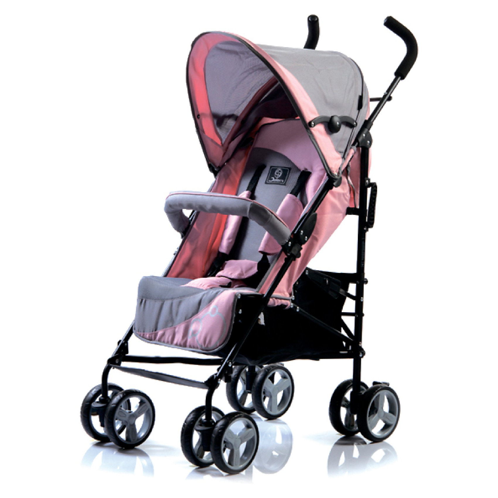 Коляска трость Jetem Picnic S-102, серый/розовый Коляска трость Jetem Picnic S-102, серый/розовыйНедорогие коляски<br>Коляска трость Picnic (Пикник) S-102, Jetem (Жетем), серый/розовый-лучший вариант для прогулок с весны до поздней осени. Малышу в коляске будет комфортно даже при относительно низкой температуре.<br><br>Особенности:<br>-Легкая и удобная прогулочная коляска-трость<br>-Большой капюшон может раскладываться до бампера<br>-Спинка может раскладываться почти до горизонтального положения (5 положений, 170 градусов)<br>-4 сдвоенных колеса из морозоустойчивого пластика (передние-с фиксацией, на задней оси-стояночный тормоз)<br>-5-ти точечные ремни безопасности<br>-Сетчатая корзина для покупок<br>-Подходит для детей до 18 кг<br>-Регулируемая подножка<br>-Жесткая спинка со встроенным «дышащим матрасом»<br>-Облегченная алюминиевая рама<br>-Вместительная сетка для покупок<br>-Цвет: серый/розовый<br><br>Комплектация:<br>-Коляска<br>-Чехол на ножки<br>-Дождевик<br>-Солнцезащитный козырек<br><br>Дополнительная информация:<br><br>-Размеры в разложенном виде: 49x68x110 см<br>-Размеры в собранном виде:35x115x35 см<br>-Вес коляски: 6,7 кг<br>-Размеры спального места: 34x85 см<br>-Диаметр колес: 15 см<br>-Материалы: плотная резина (колеса), алюминий (рама), текстиль<br>-Ширина колесной базы: 49 см<br>-Вес в упаковке: 9,5 кг<br><br>Недорогая прогулочная коляска-трость Пикник-идеальный вариант для городских прогулок и путешествий. Маневренная, легкая, компактно складывающаяся, с ней вы и ваш малыш будете комфортно себя чувствовать на улицах города и в транспорте.<br><br>Коляска трость Picnic (Пикник) S-102, Jetem (Жетем), серый/розовый можно купить в нашем магазине.<br><br>Ширина мм: 1050<br>Глубина мм: 250<br>Высота мм: 220<br>Вес г: 9500<br>Цвет: розовый<br>Возраст от месяцев: 6<br>Возраст до месяцев: 36<br>Пол: Женский<br>Возраст: Детский<br>SKU: 3569578